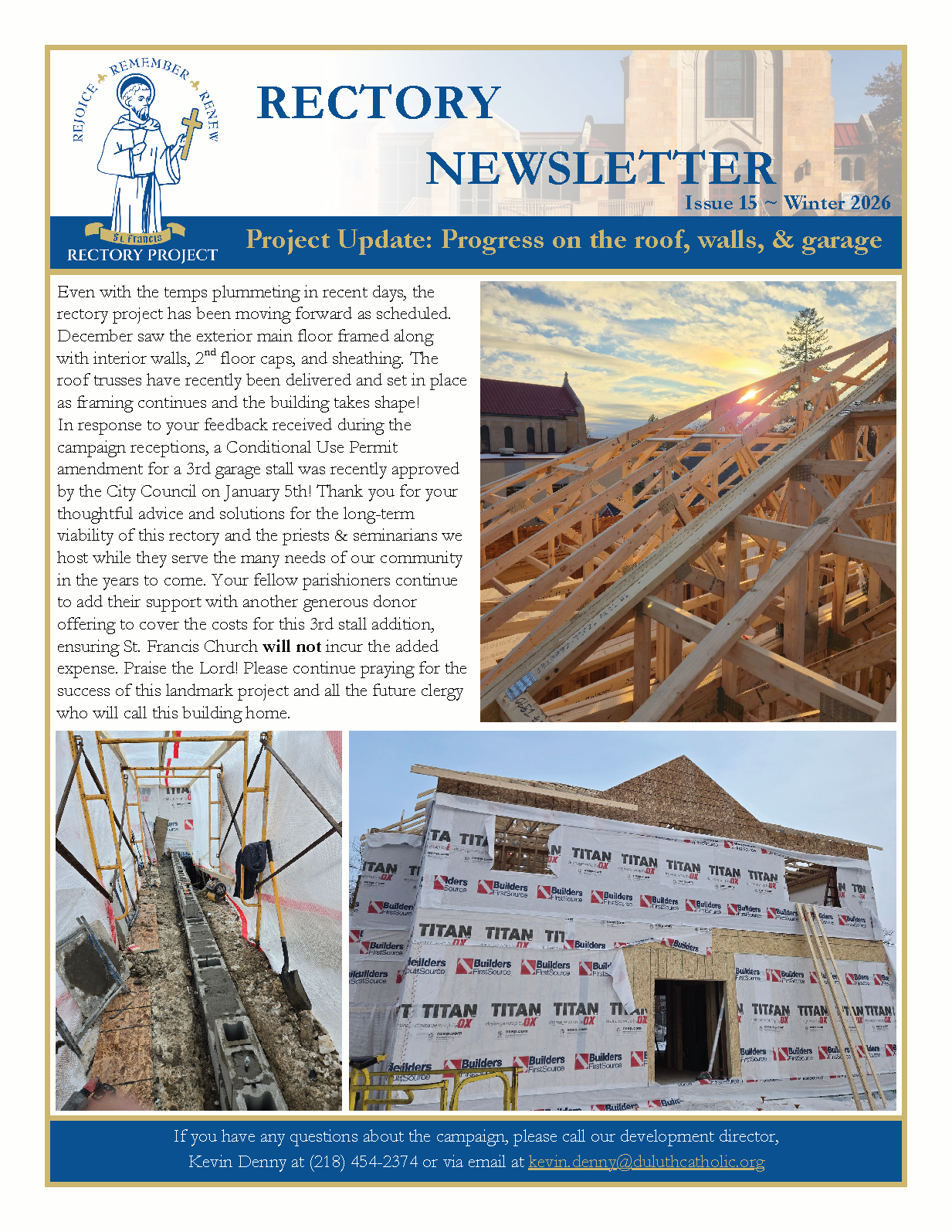 Rectory Newsletter #15