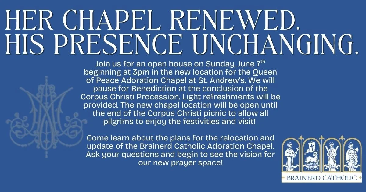 Adoration Chapel Open House