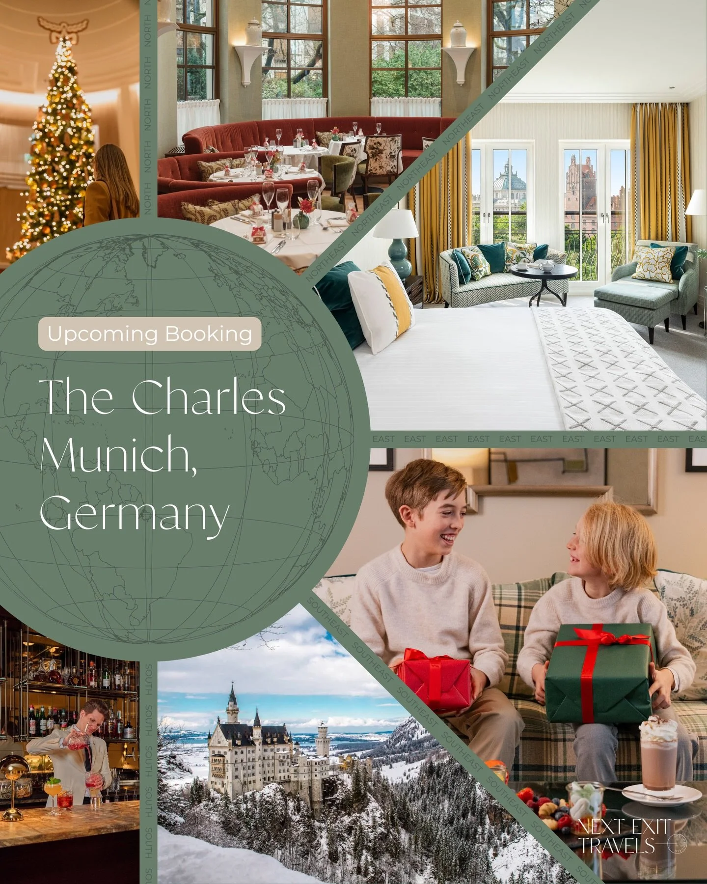 What makes Christmas in Munich feel like a real-life fairy tale?
For us, it&rsquo;s @thecharleshotelmunich. The whole place turns into a snow-globe version of the city&hellip; glowing trees, cozy corners, festive dining, and that signature Rocco Fort