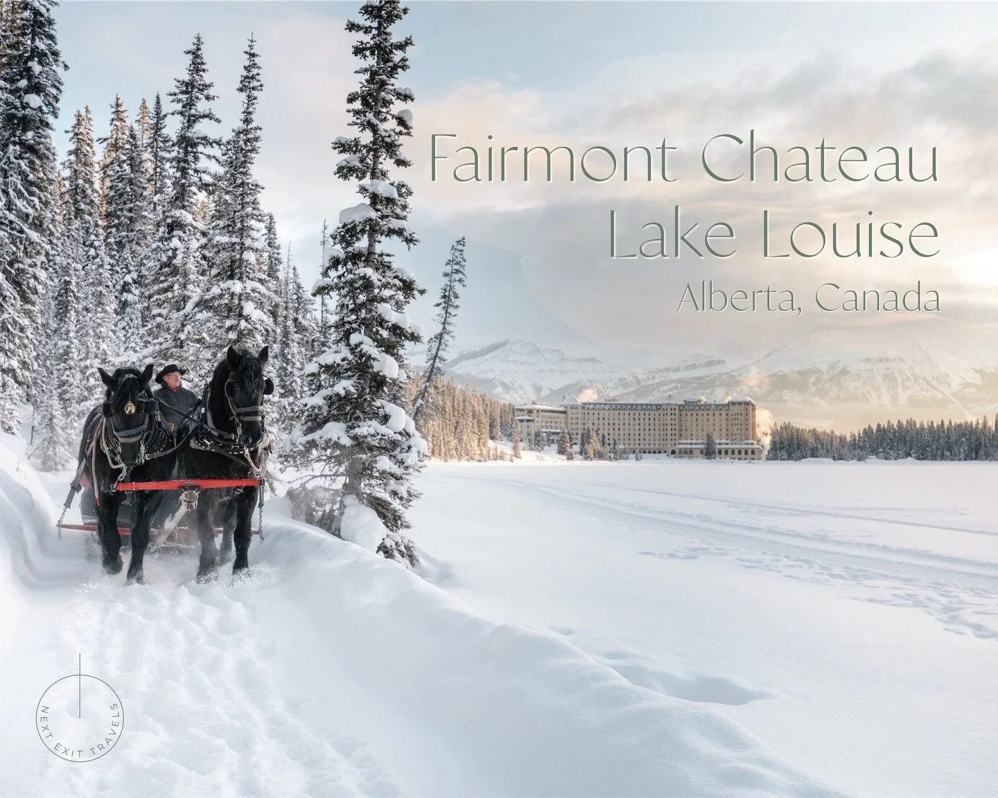 Winter at @fairmontcll in Banff looks like:
&bull; Starry-night skating
&bull; Sleigh rides through the forest
&bull; Hot-tub steam clouds
&bull; Fireside moments
&bull; And that iconic Fairmont view

Would you choose this for a winter escape&hellip;