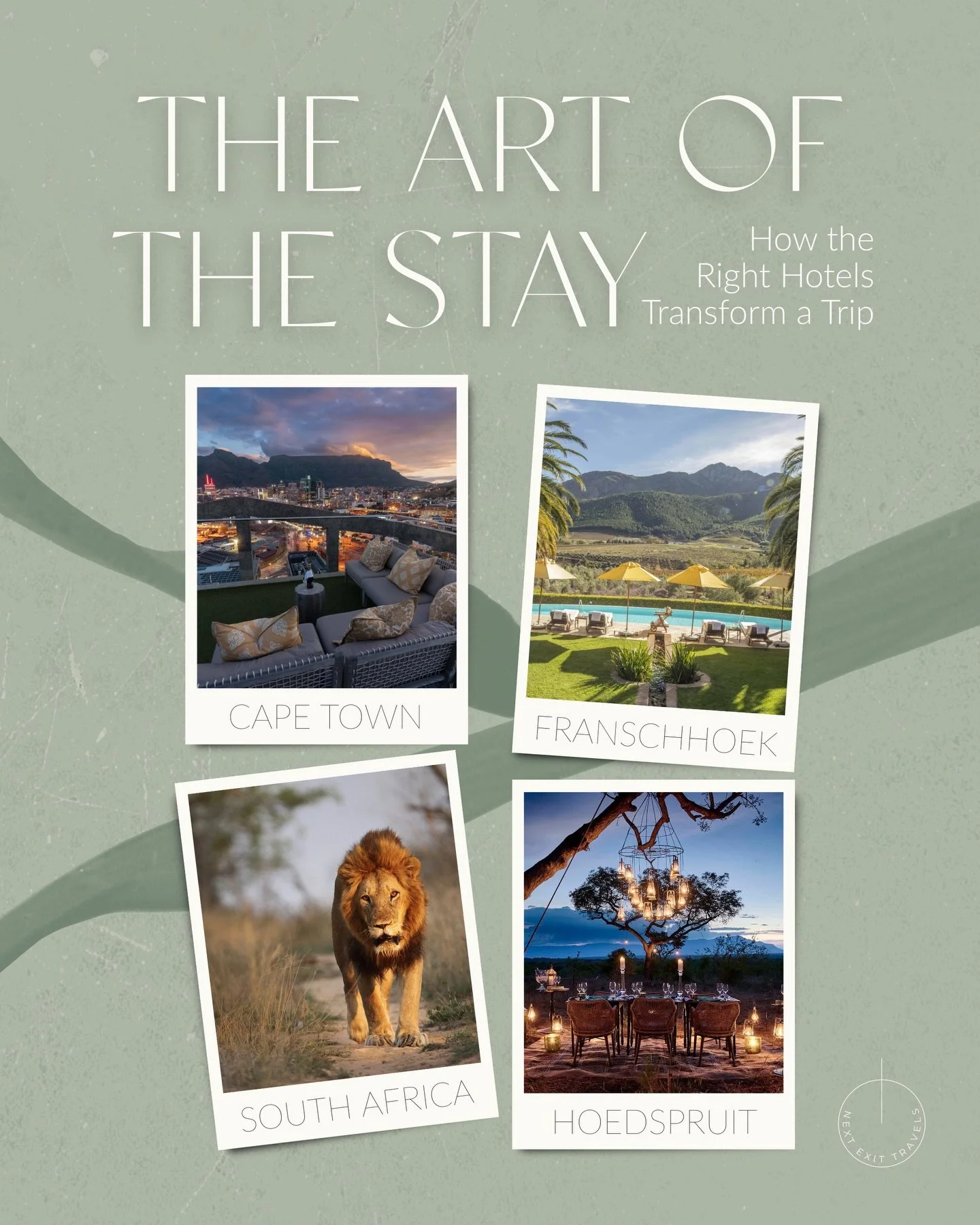 There are hotels.
And then there are hotels that shape the entire trip.

When we design a multi-stop itinerary, the properties aren&rsquo;t chosen in isolation. They&rsquo;re chosen as a sequence. The pacing, the aesthetic, the service philosophy, ev