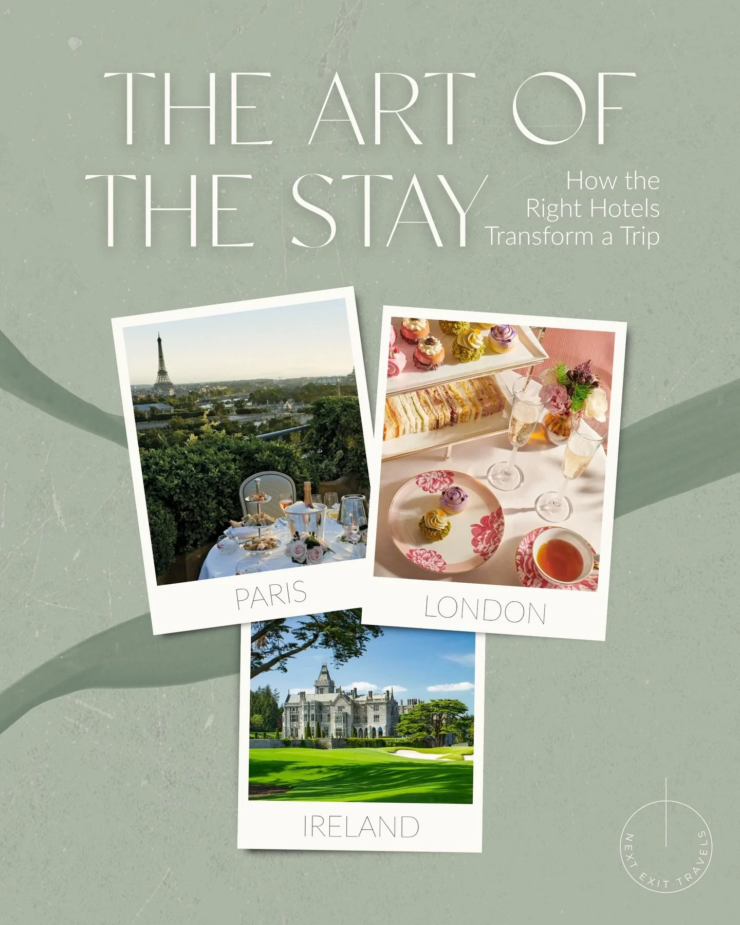 One of the things we think about most when designing a multi-stop trip?

How the hotels relate to each other.

It&rsquo;s easy to pick three great properties. It&rsquo;s much harder to choose three that create a natural flow for the trip.

For this f