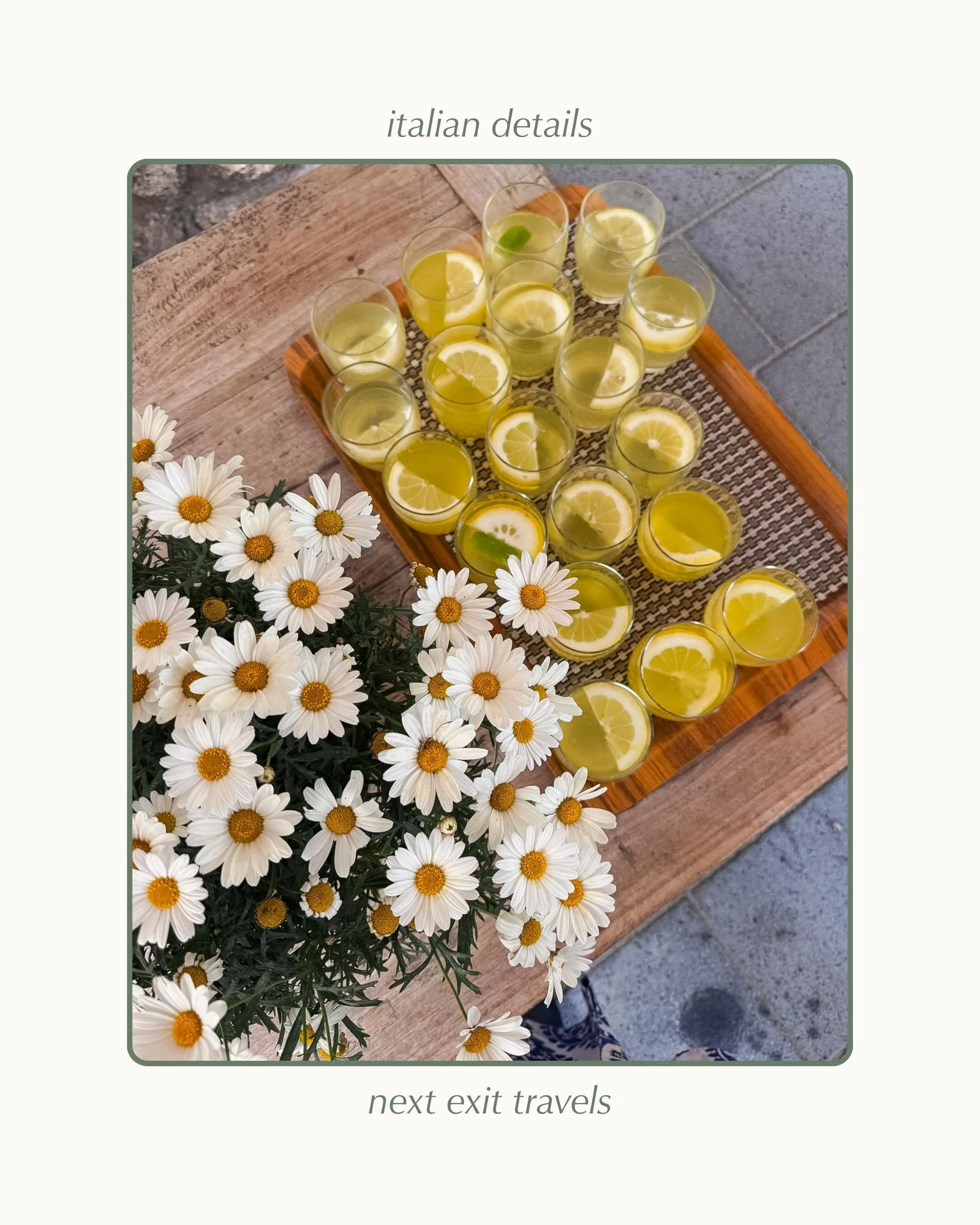Italy didn&rsquo;t have to go this hard on the details&hellip;but it did and I&rsquo;m not mad about it. 💛
