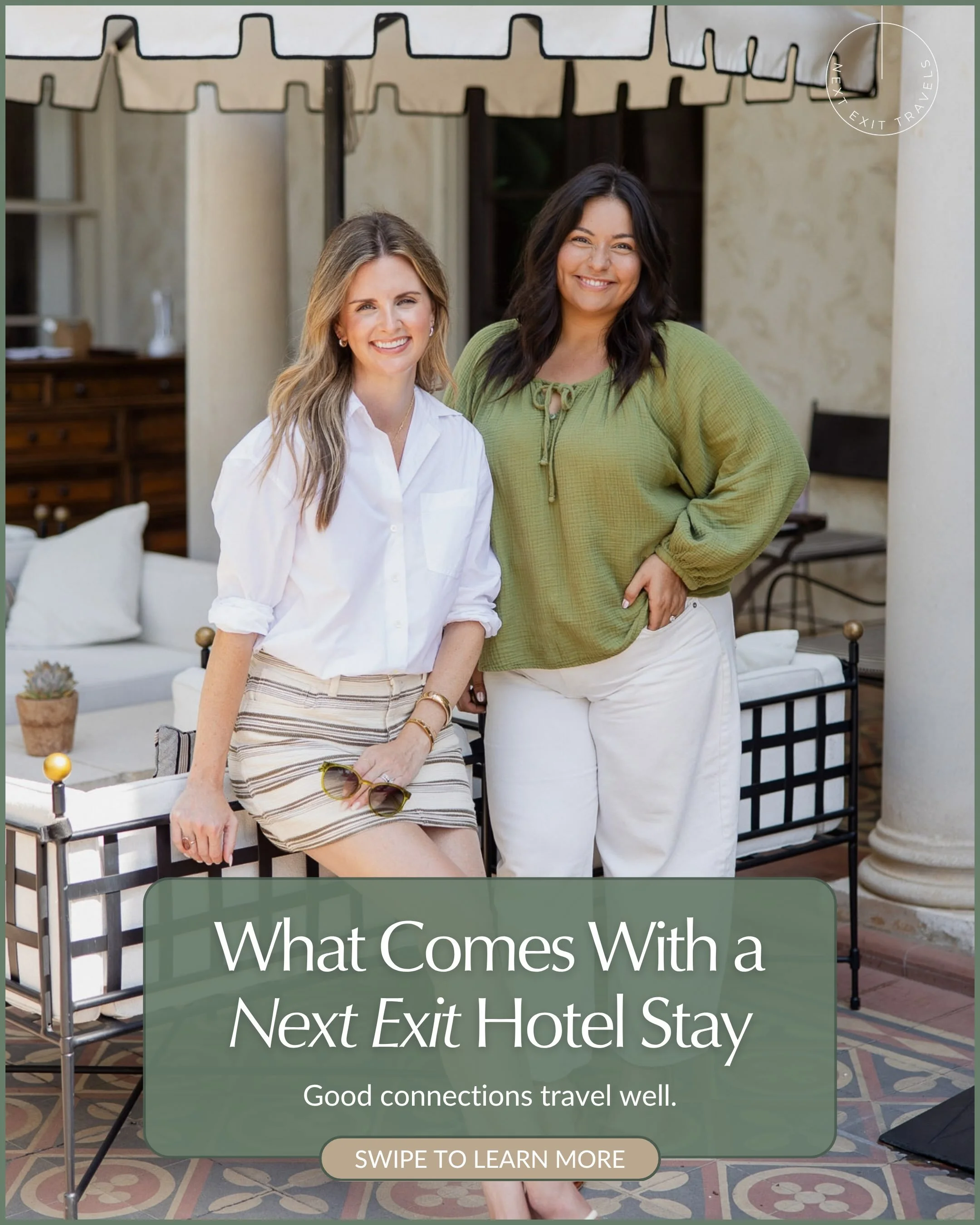 A hotel reservation is one thing. A hotel that&rsquo;s expecting you is another.

Before you ever check in, we&rsquo;ve already emailed the team on property &mdash; the details that matter, the requests worth asking for, the little things that make a