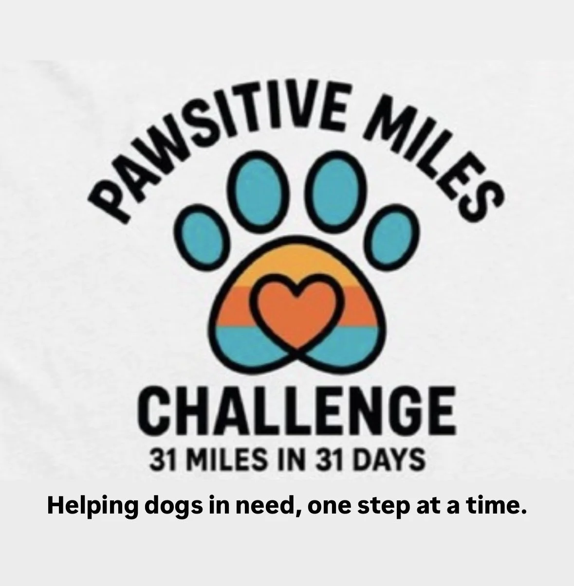 PAWSITIVE MILES CHALLENGE