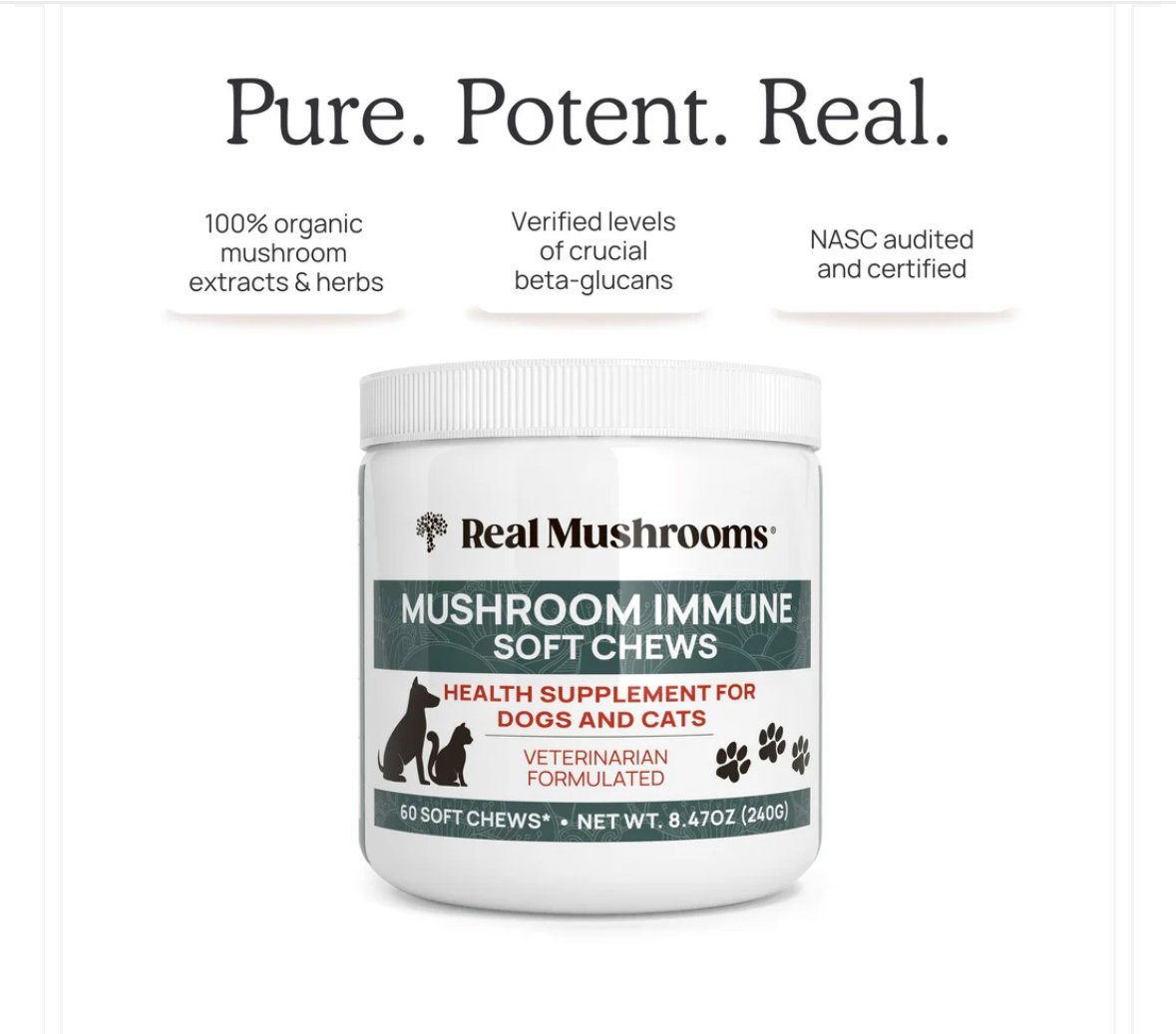 Real Mushrooms Chews