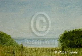Beach View Restaurant Low Tide ©
Gouache On 100% WC Paper
14"w x 10"h Painting