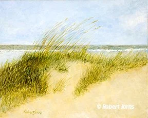 Coast Dune ©
Oil On Linen Mounted To Board
10”w x 8”h”h Painting
Framed
Private Collection