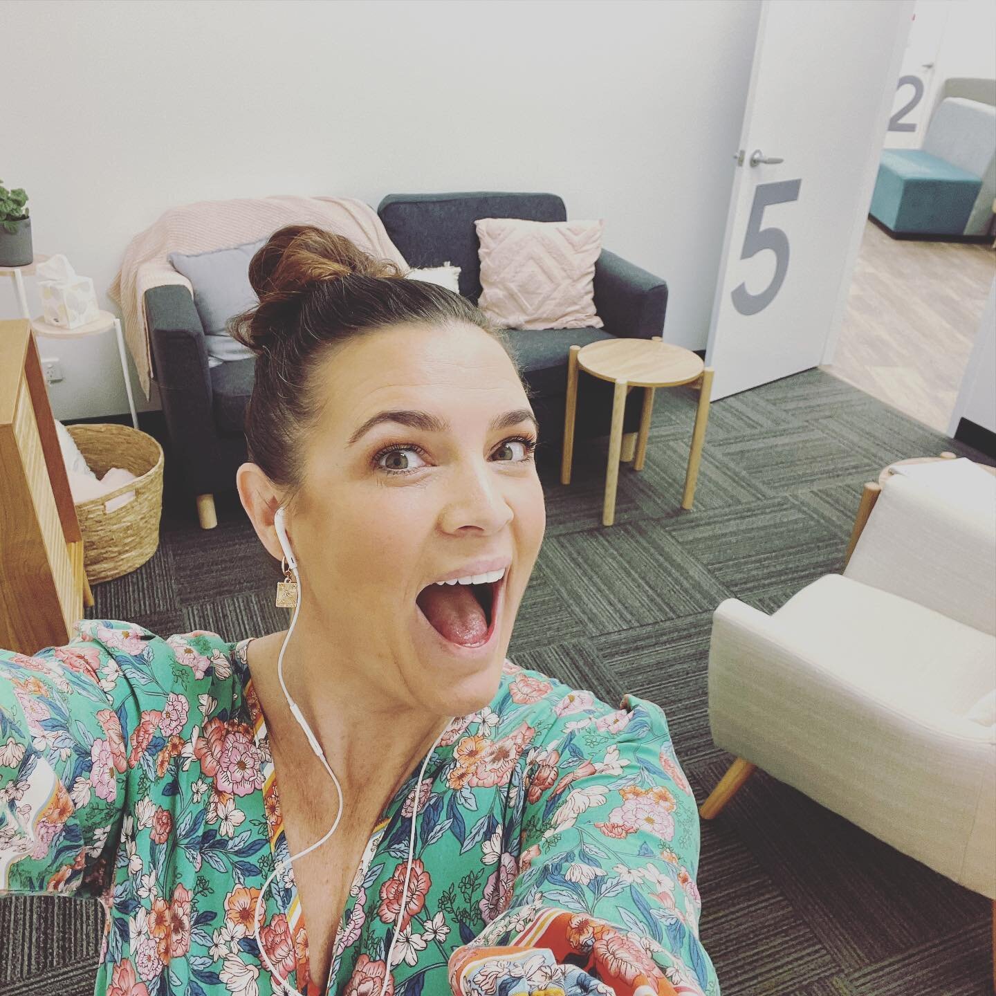 F I R S T  D A Y  E X C I T E M E N T &hellip; this is me just casually being super-casual on the birth-day of Great Minds Therapy and ADHD Services - ready to see my first clients. To say I&rsquo;m excited to share my new business with the world and
