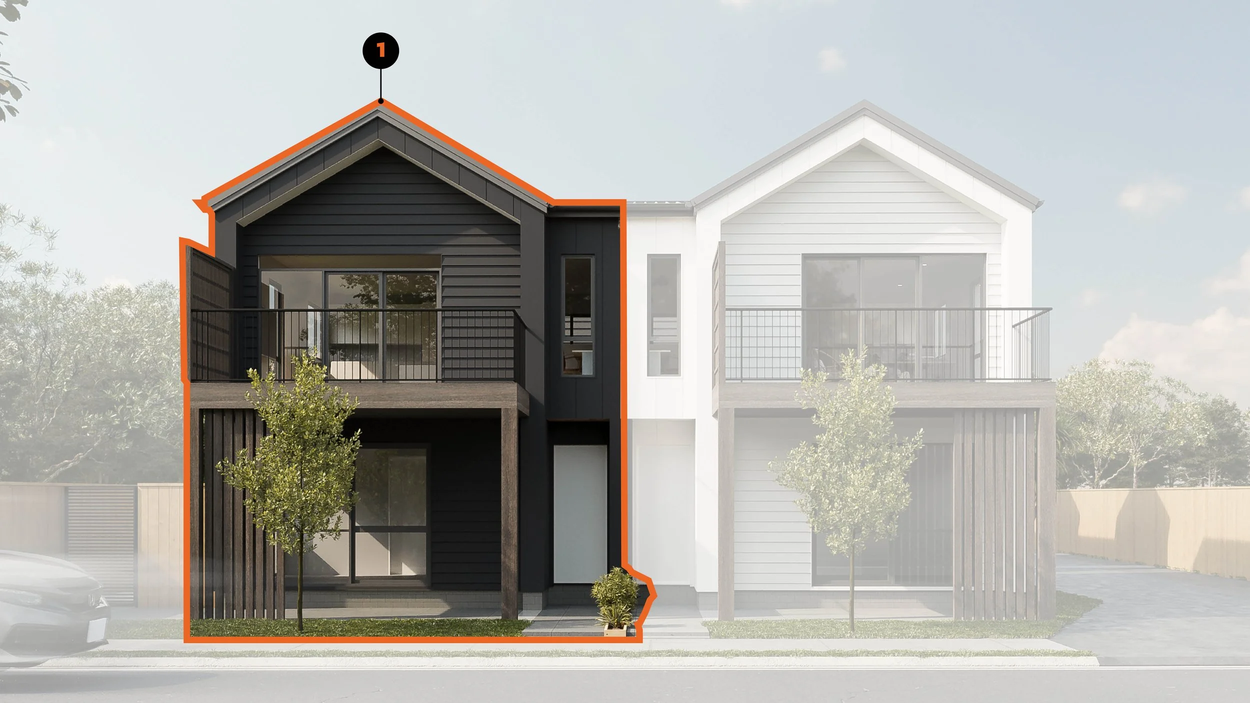 310 Fergusson Drive exterior Lot 1