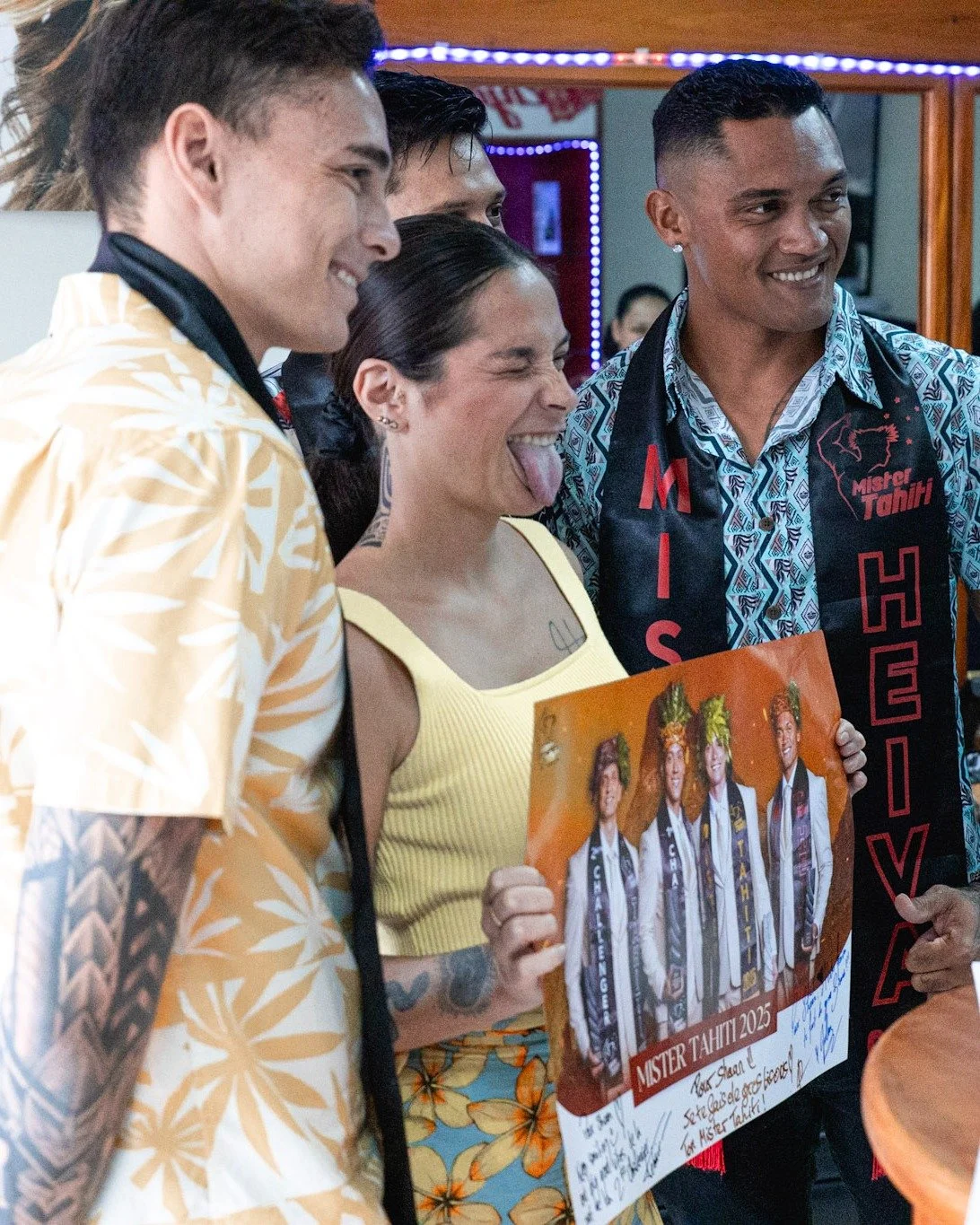 ✂️ TOURN&Eacute;E SPONSORS &ndash; ENJOY COIFFURE

📍 Vendredi 21 novembre, nos laur&eacute;ats Mister Tahiti &eacute;taient en visite chez Enjoy Coiffure, notre partenaire fid&egrave;le tout au long de l&rsquo;aventure 💇&zwj;♂️✨

Depuis le d&eacute