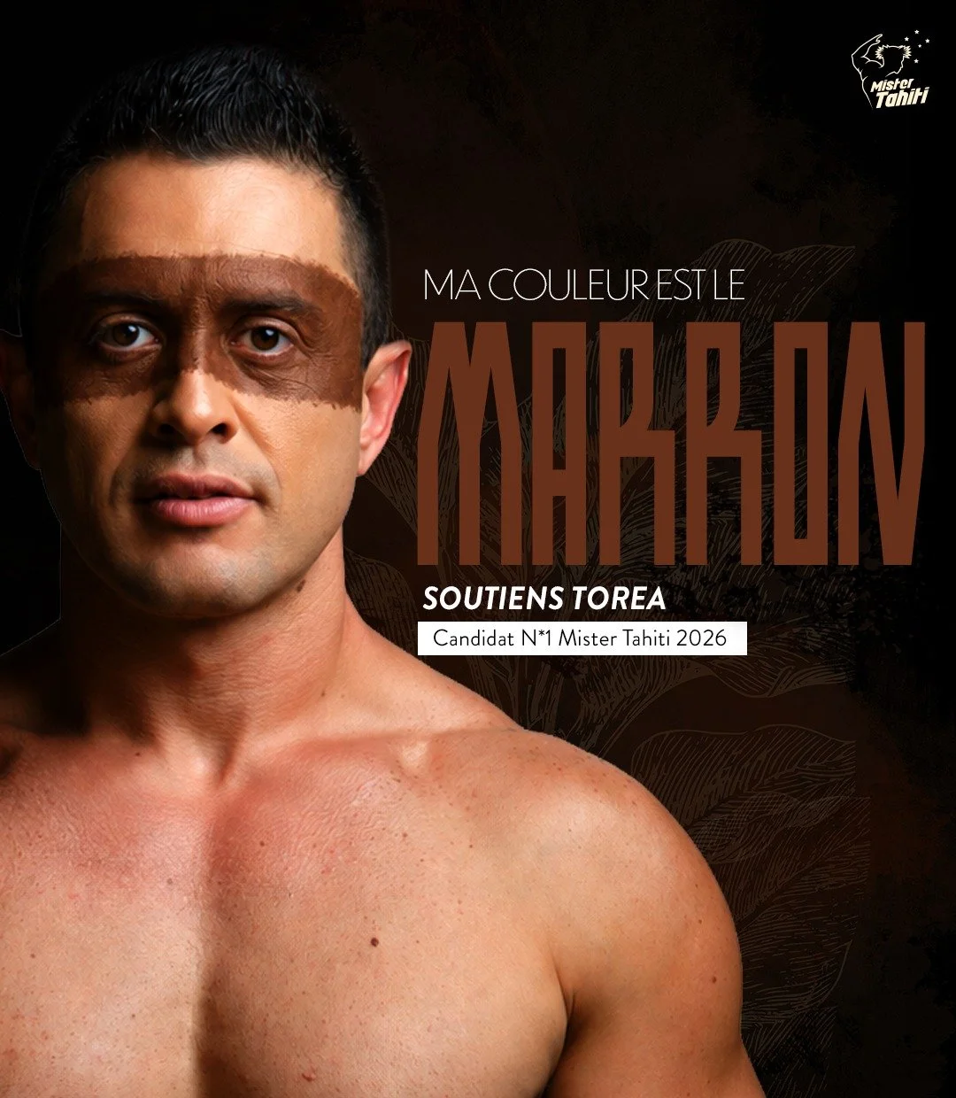 𝗖𝗔𝗡𝗗𝗜𝗗𝗔𝗧 𝗡&deg;𝟭 &mdash; @toreaheckoff 🤎

𝗦𝗔 𝗖𝗢𝗨𝗟𝗘𝗨𝗥 : 𝗠𝗔𝗥𝗥𝗢𝗡

Vendredi soir, le marron sera la couleur de celles et ceux qui avancent derri&egrave;re Torea.
Vous soutenez notre candidat N&deg;1 ? Faites-le savoir ! Portez u