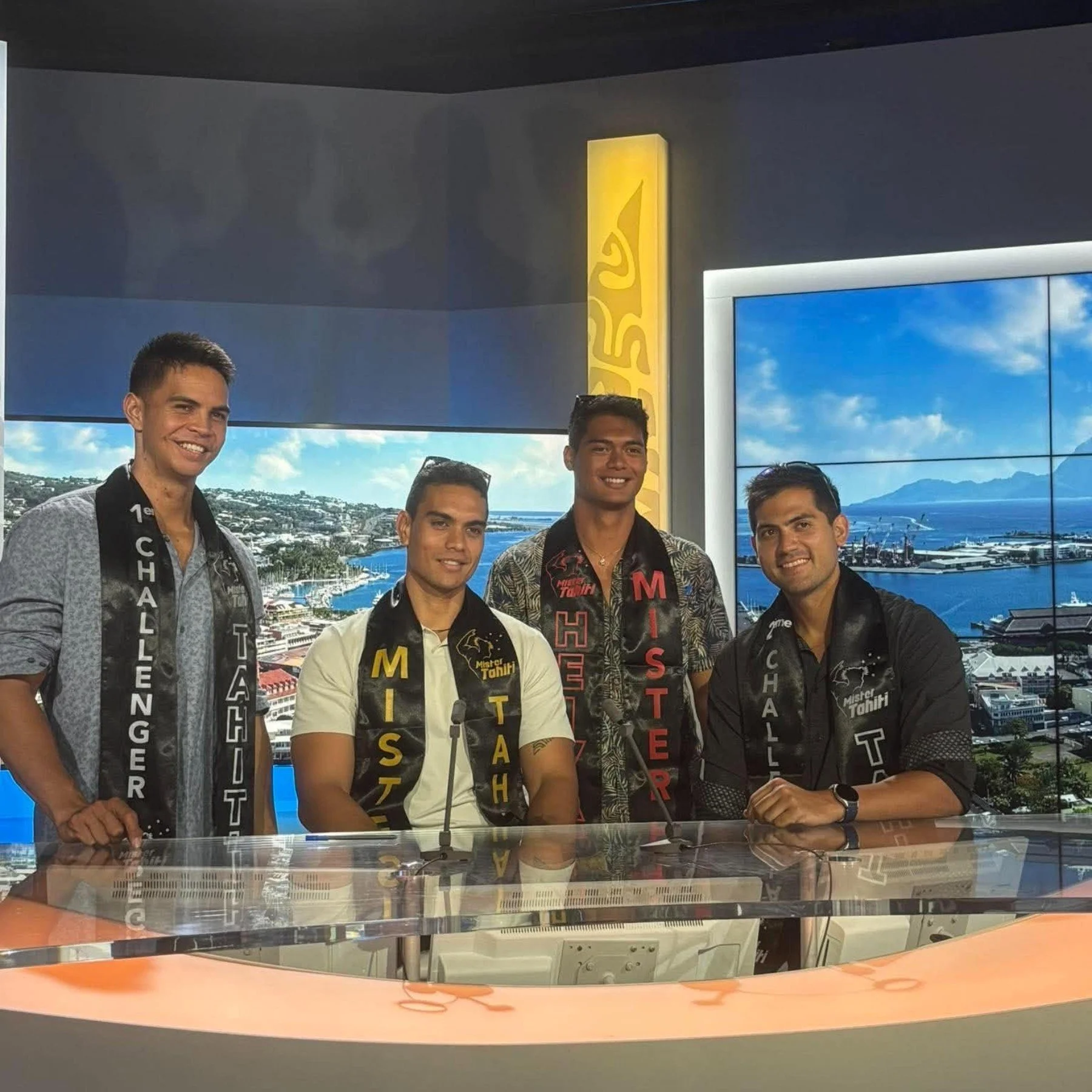 ✨ L'heure est aux remerciements : la tourn&eacute;e des partenaires est lanc&eacute;e ! Pour cette premi&egrave;re journ&eacute;e, nos candidats de Mister Tahiti 2026 sont all&eacute;s &agrave; la rencontre de ceux qui nous soutiennent au quotidien :