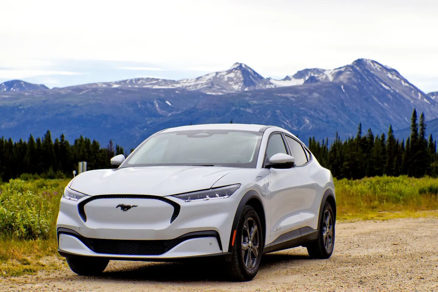 We love when people share pictures from their adventures with us!

This picture of the Mach E looks like it came out of a magazine!

If you are on the fence about a drive into the Yukon... don't hesitate!  It is the prettiest place on Earth!  And our