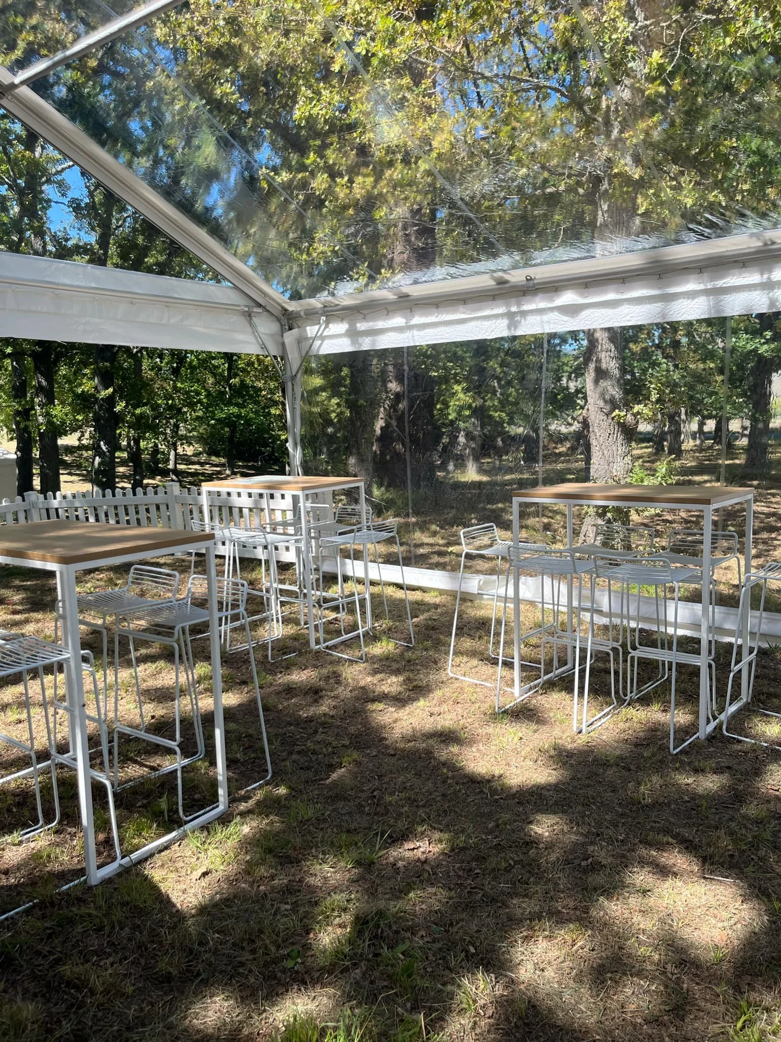 Bar Leaner hire for weddings and events – Loula Event Hire, Christchurch