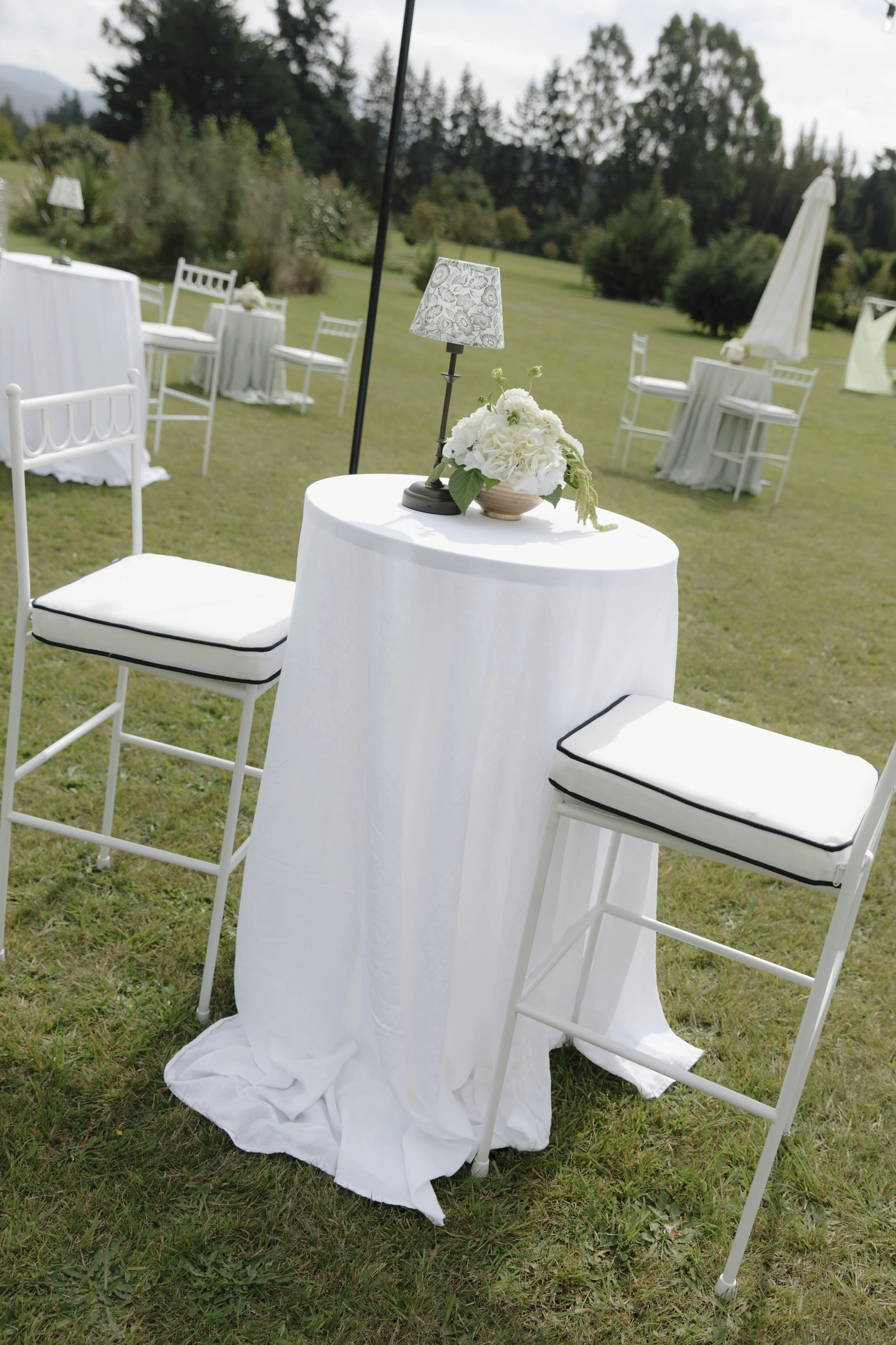 Siena Bar Stool - White