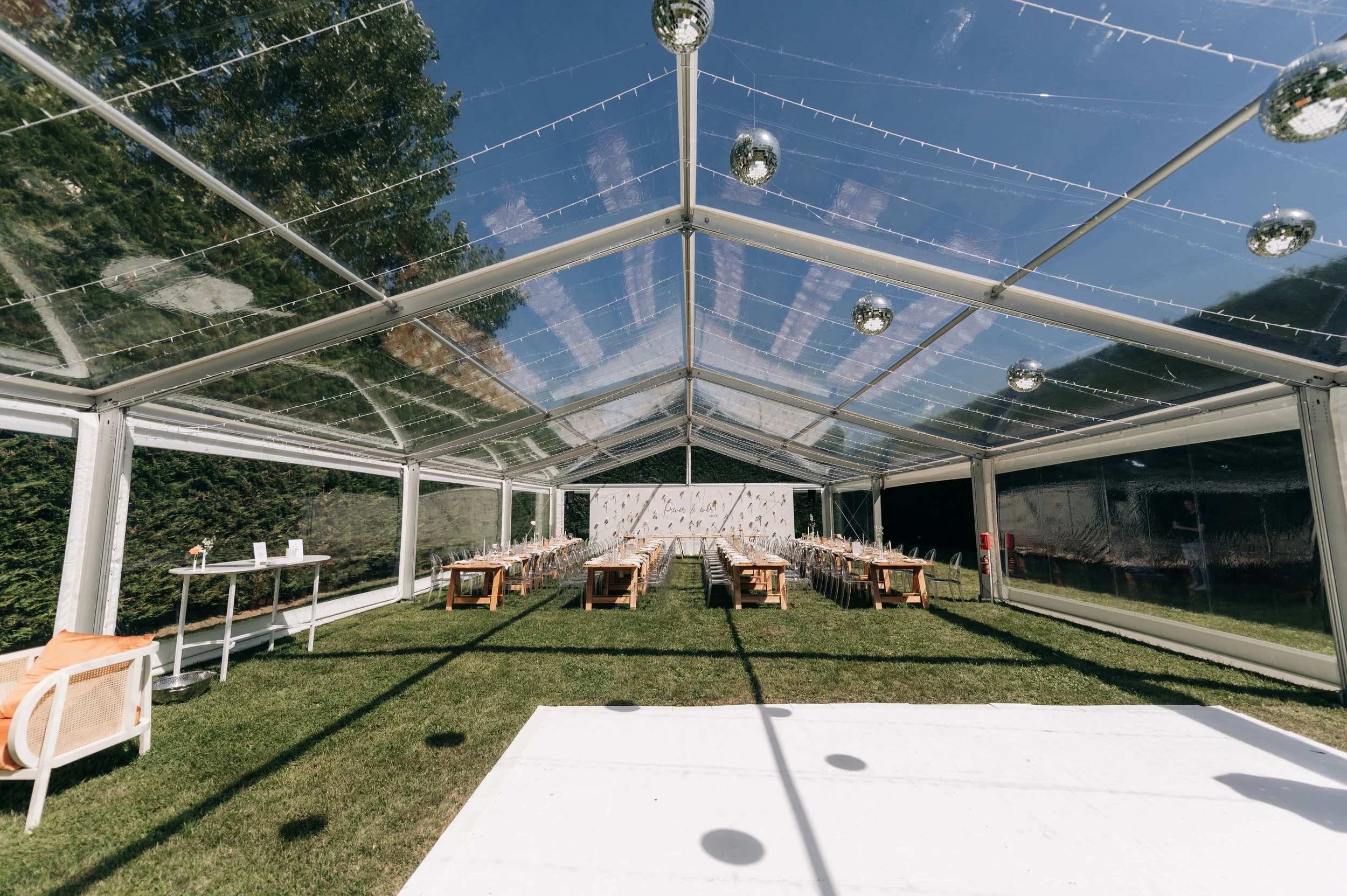 Clear Marquee — Loula – Wedding & Event Hire