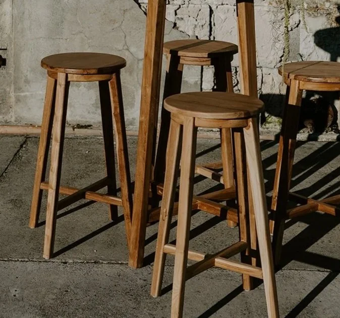 Teak Stool