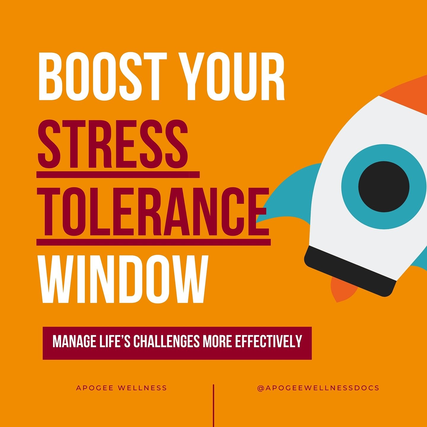 Unlock your body&rsquo;s natural resilience! 💪 

Expanding your stress tolerance window can help you face life&rsquo;s challenges with confidence and balance. 

From targeted exercises and a balanced diet to detox and emotional release techniques, d