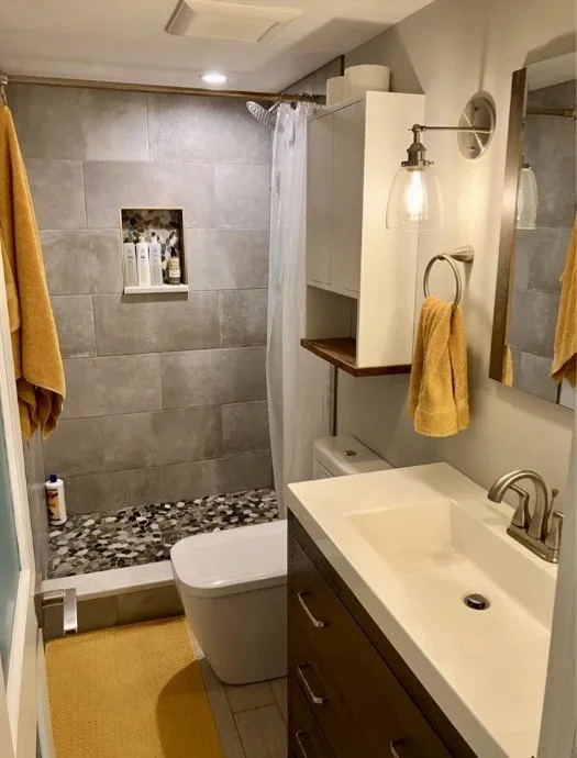 Custom bathroom remodel in Del Ray, Alexandria