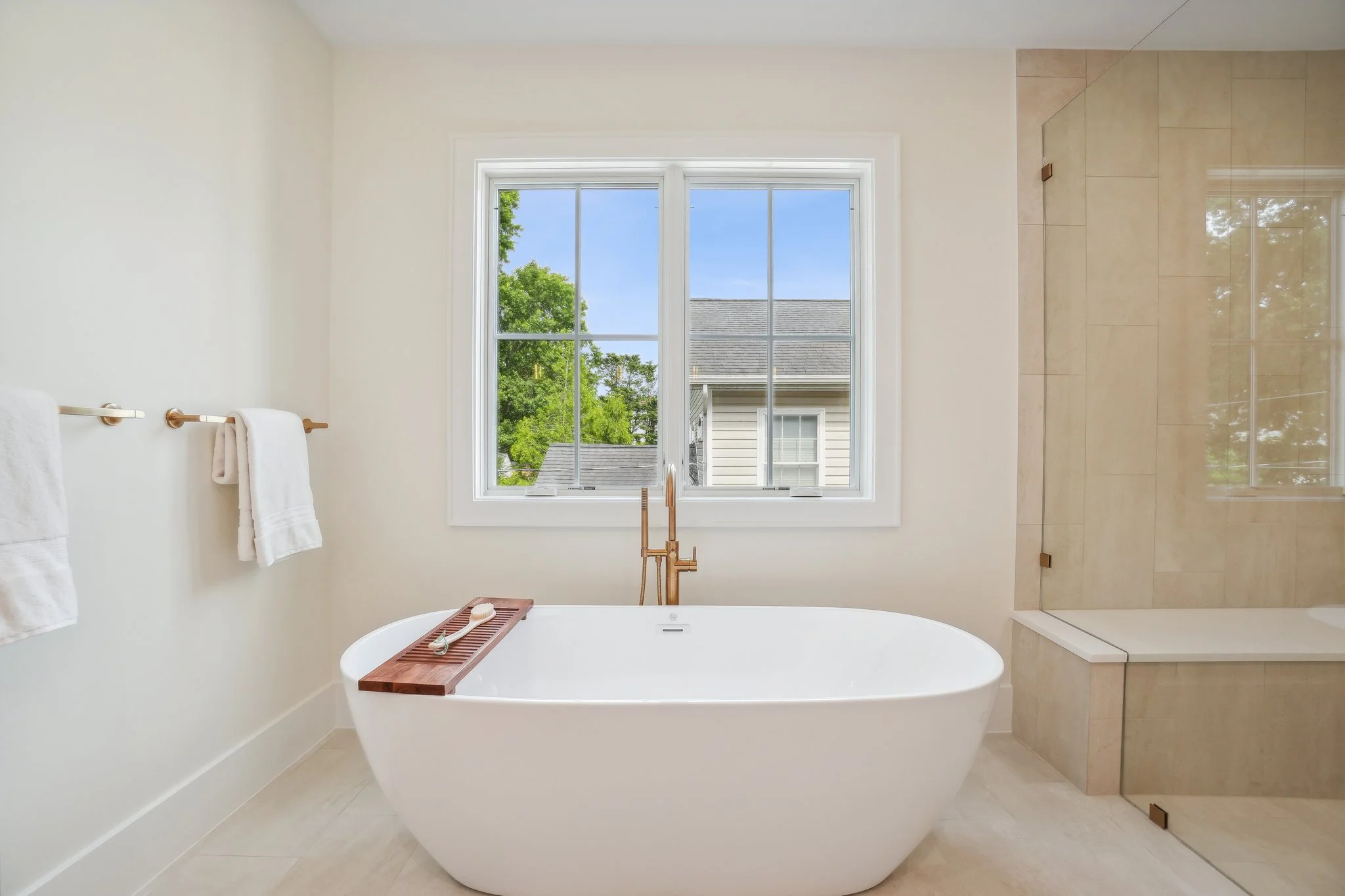 Luxury Spa Inspired Bathroom in Arlington, VA