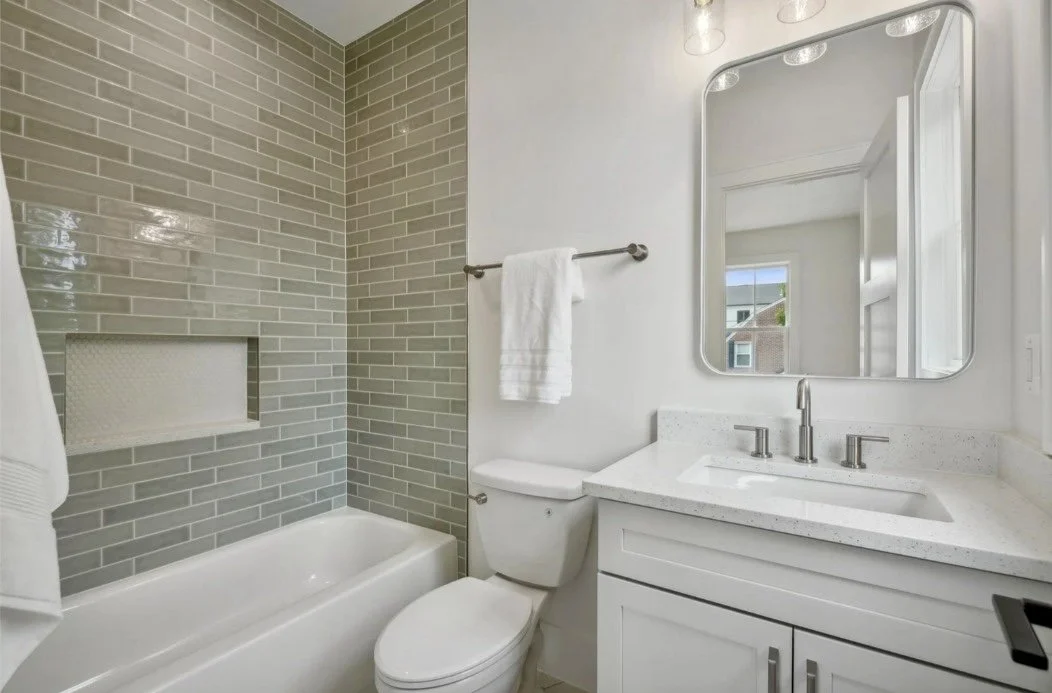 Custom bathroom design in Arlington, VA