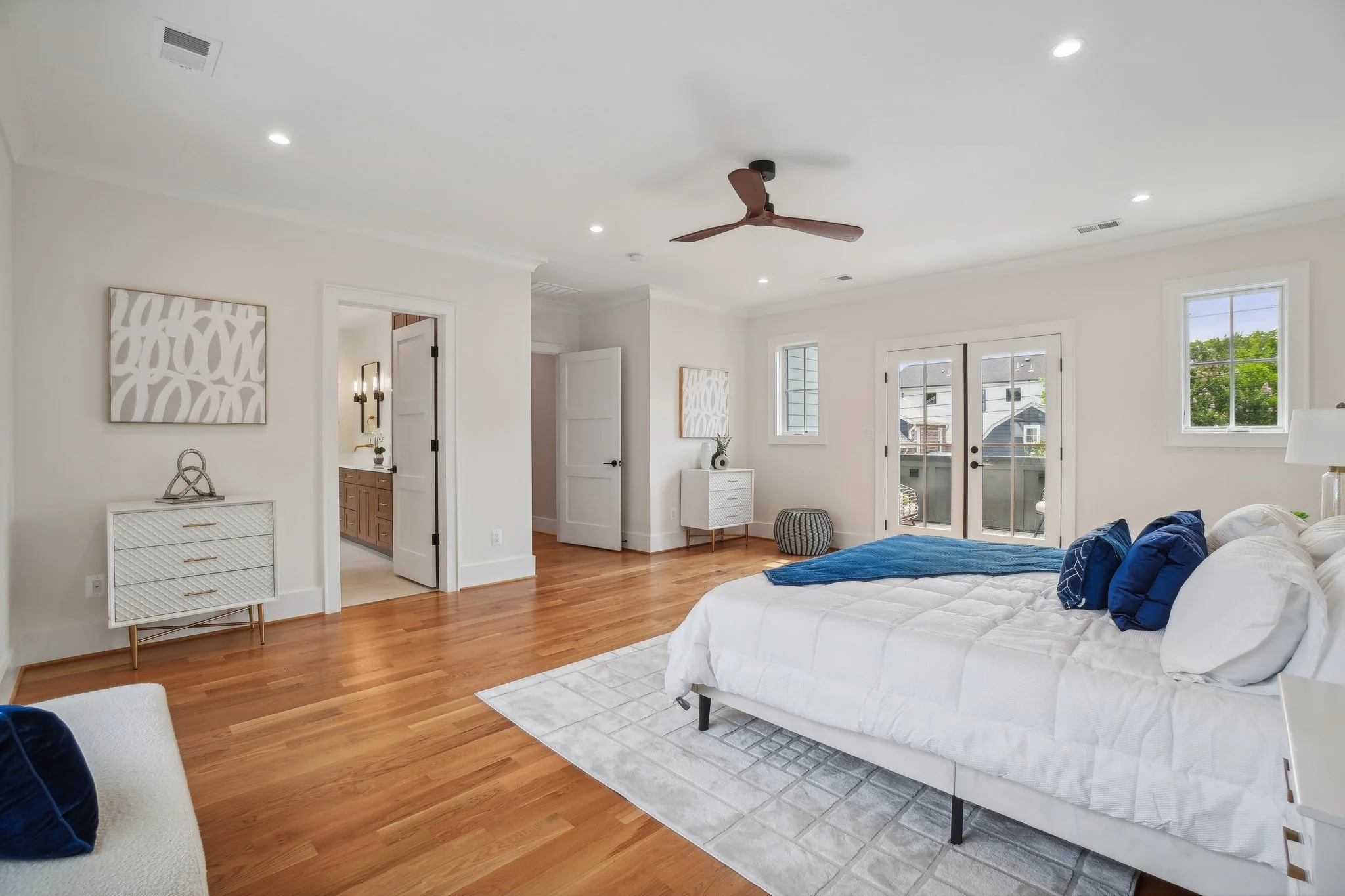 Spacious Owners Bedroom with Private Balcony in Arlington, VA
