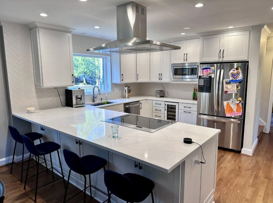 Farmhouse kitchen remodel in Arlington, VA