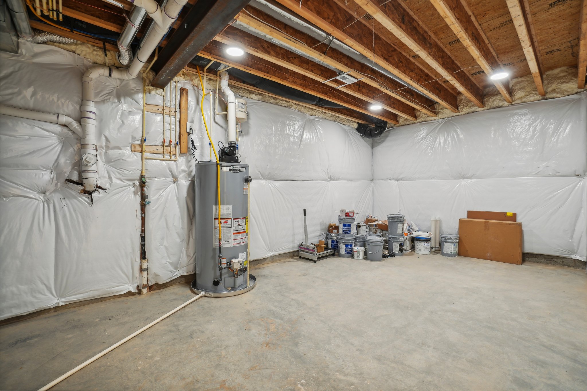Utility Room in Custom Home in Arlington, VA