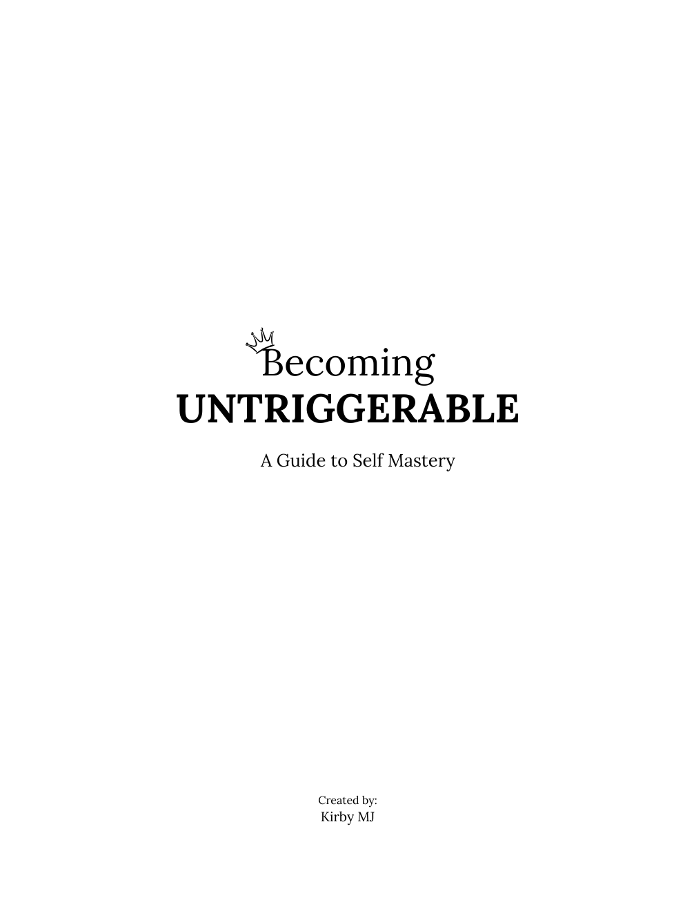 Becoming Untriggerable PDF