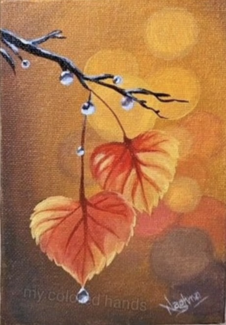 Falling Leaves Paint Party