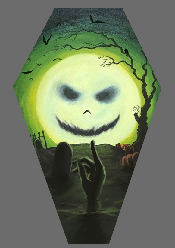 Coffin Canvas Paint Class 2026