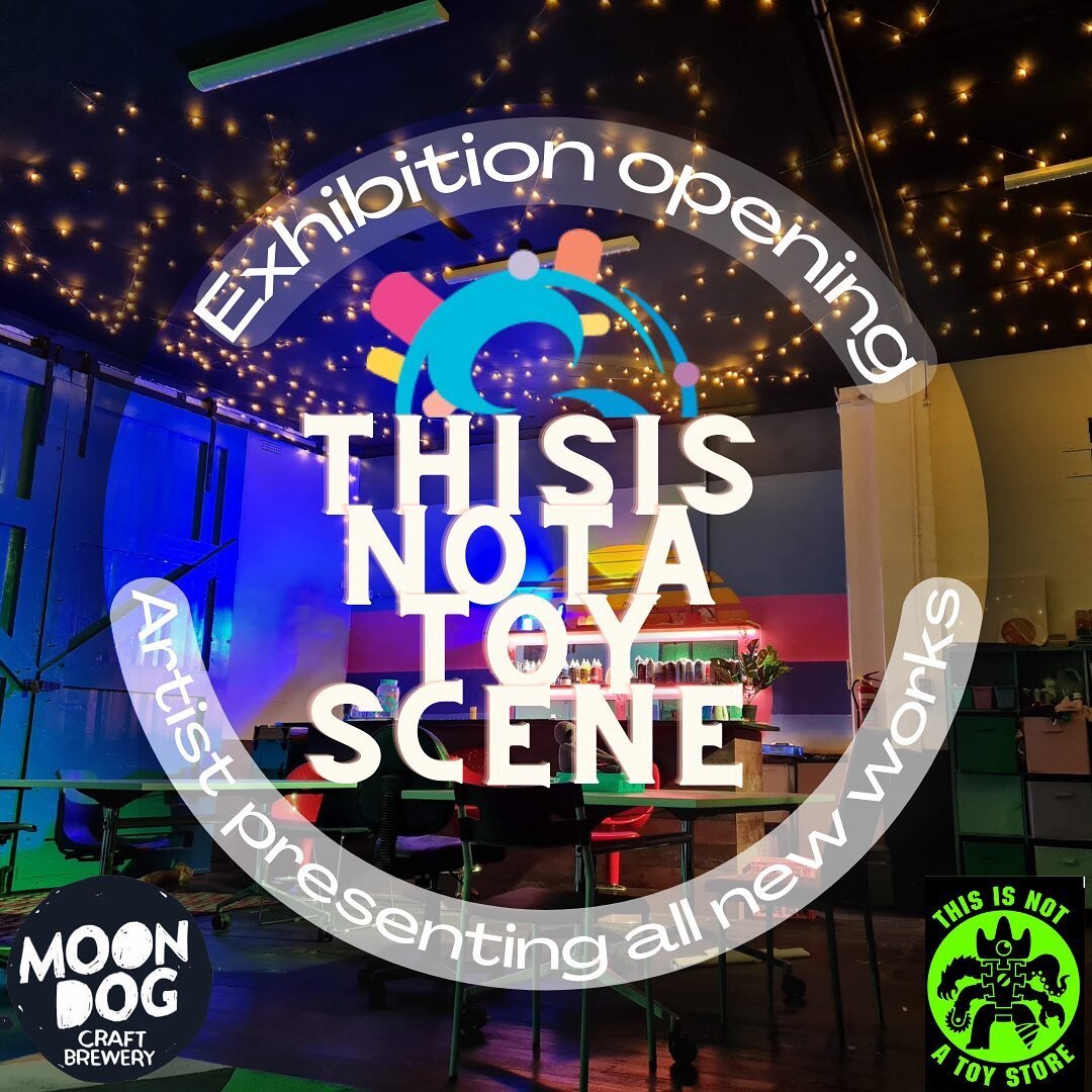 With less then 10 days to go, we are looking forward to welcoming @thisisnotatoyscene back to Sensorium Studio - with all new works and new toy makers in the mix. There will drinks, there will be toys, it will be you! 4th of June - celebrate one year