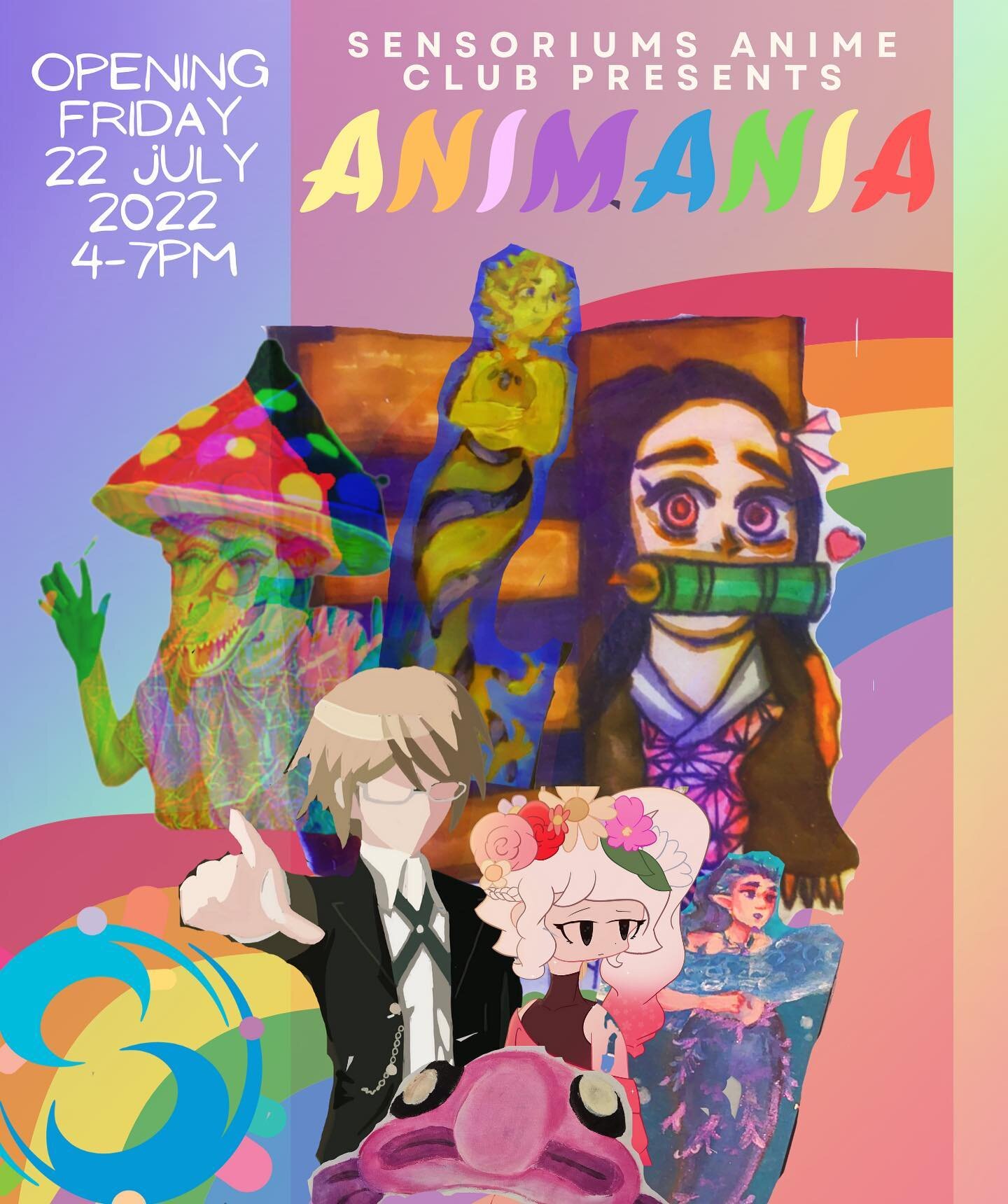 Our Anine Club has been working hard and we are excited to announce their new exhibition project - featuring paintings, illustrations, cosplay, toys and accessories. 
More details to come - save the date 22nd of July 4-7pm
#exhibitom #sensorium #nort