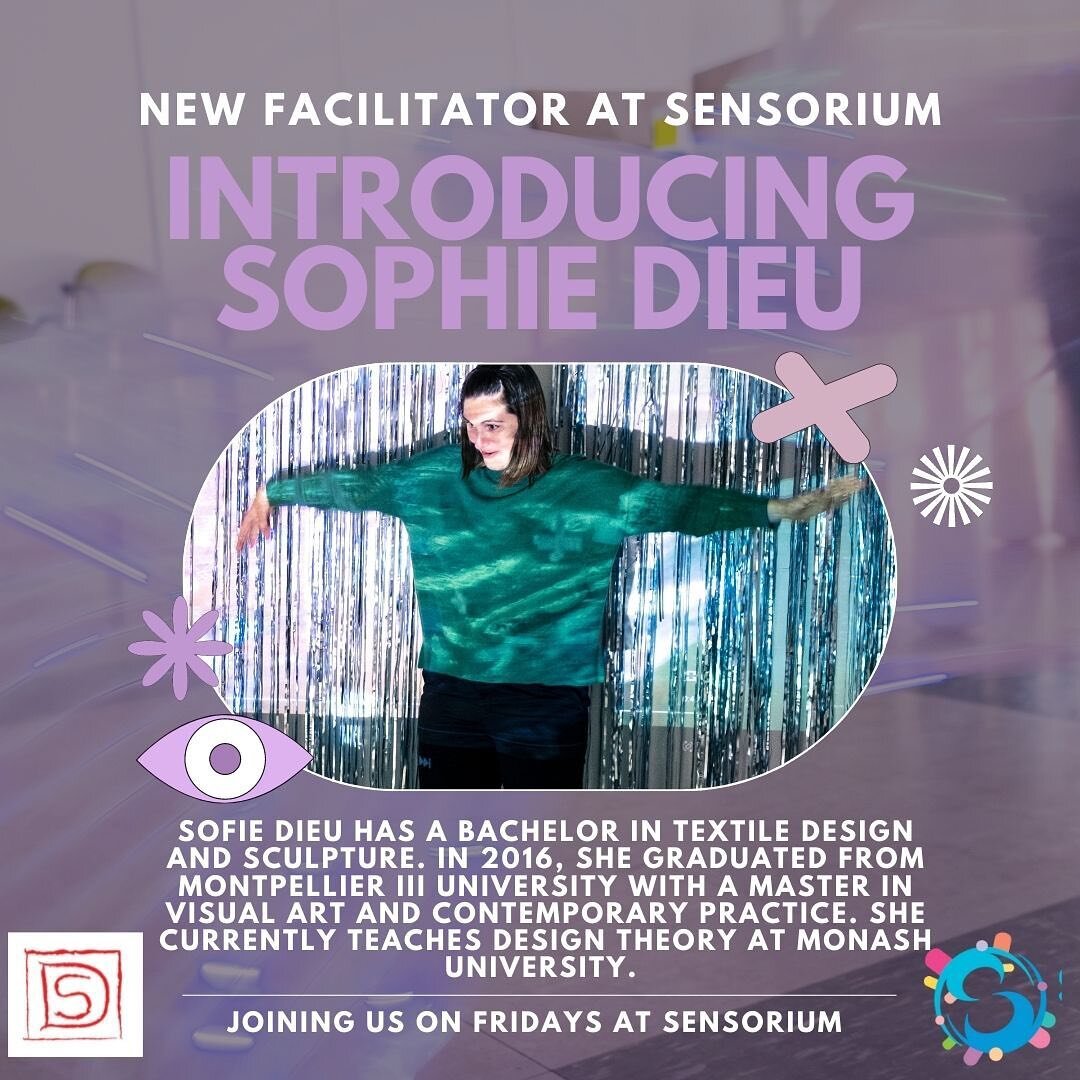 We are exited to welcome a new facilitator ar Sensorium Studio - read a little about Sophie here and don&rsquo;t forget to say hello when you pop into the space. #workshops #darebin #makers #newfaces