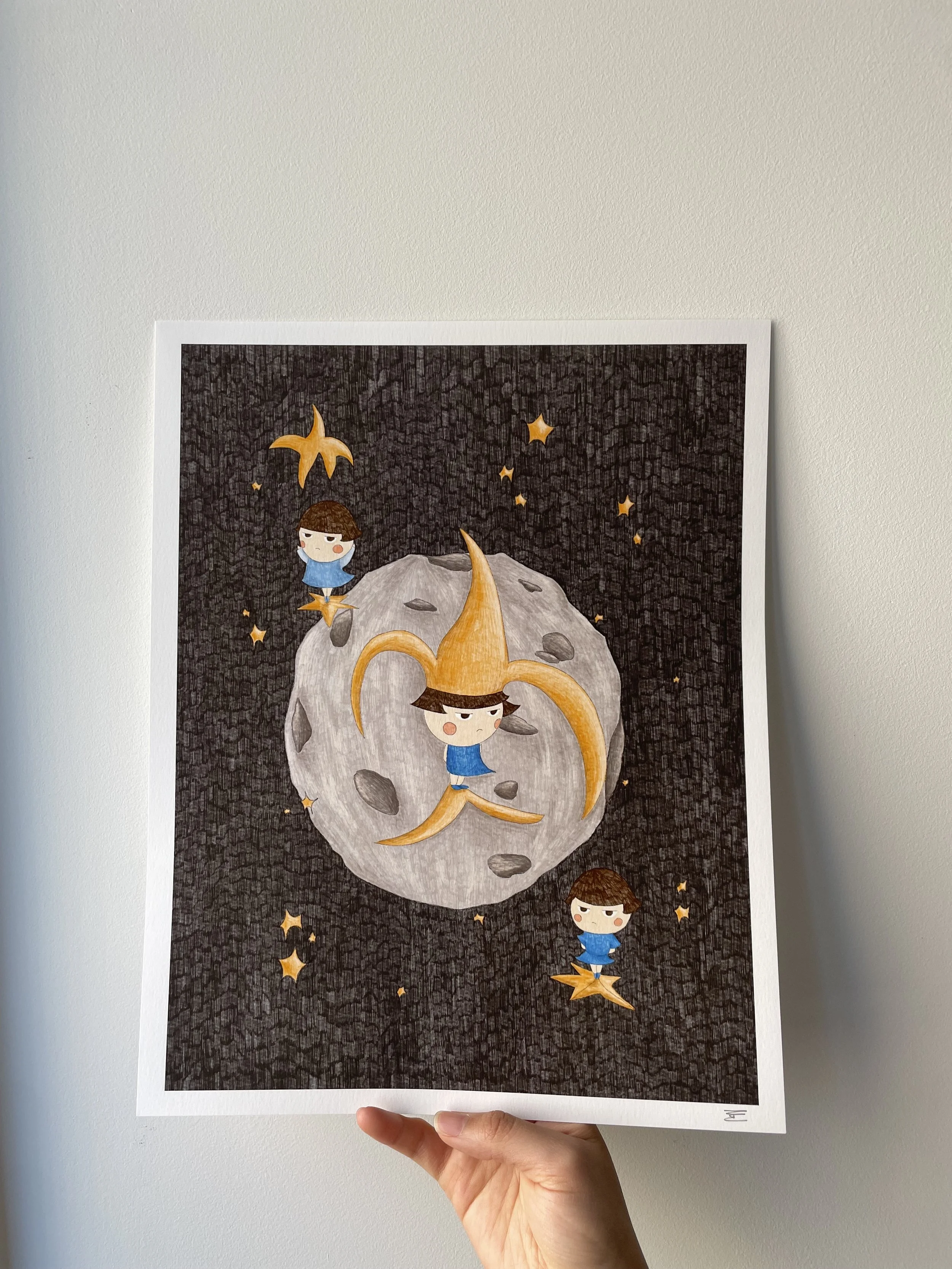 "the moon and stars" PRE-ORDER print