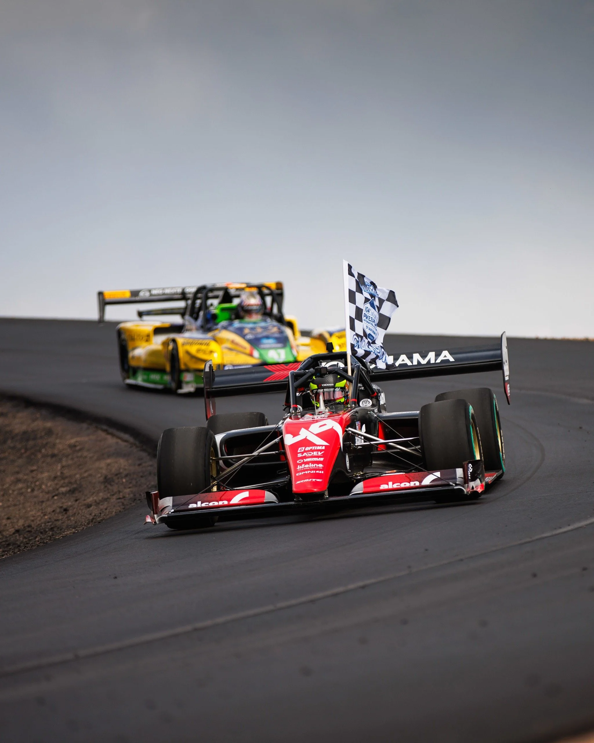 Huge congratulations to @robin.shute for his incredible performance at the 2026 Pikes Peak International Hill Climb, taking out the top spot in the Super Unlimited Division, the second fastest time overall, and setting a new RWD record on the mountai