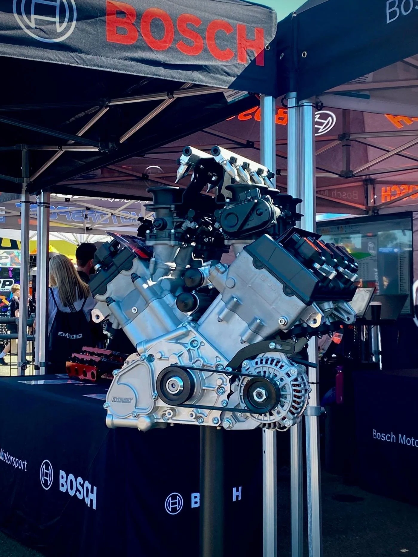 Awesome to be hosted by @boschmotorsportau at @worldtimeattackchallenge 2026!

Our Synergy 3000 V8 and Synergy 1700 turbocharged I4 engines were on display, while Simon and Nick were on hand for plenty of motorsport conversations and technical discus