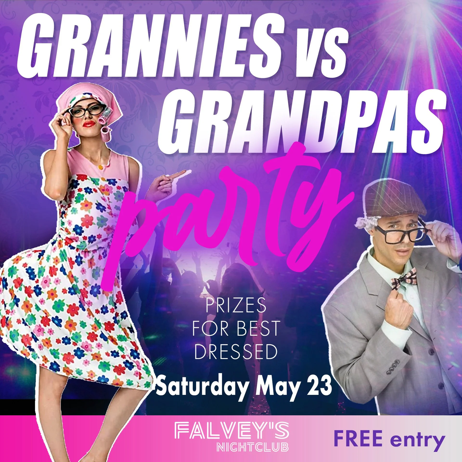 GRANNIES V GRANDPAS