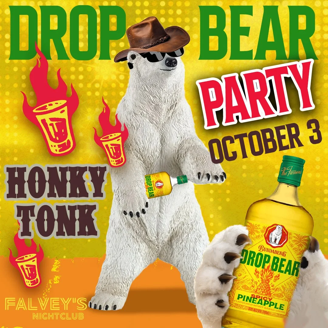 HONKY TONK DROP BEAR PARTY