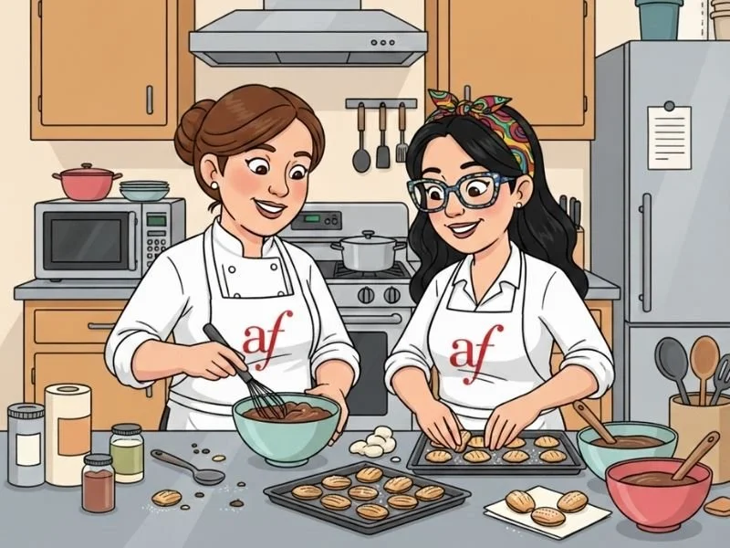 SOLD OUT: Madeleines & Mousse au Chocolat: Free Cooking Class with Suzanne Corbett