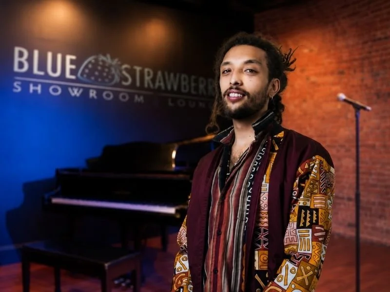Mathis Picard - Jazz Pianist - at Blue Strawberry