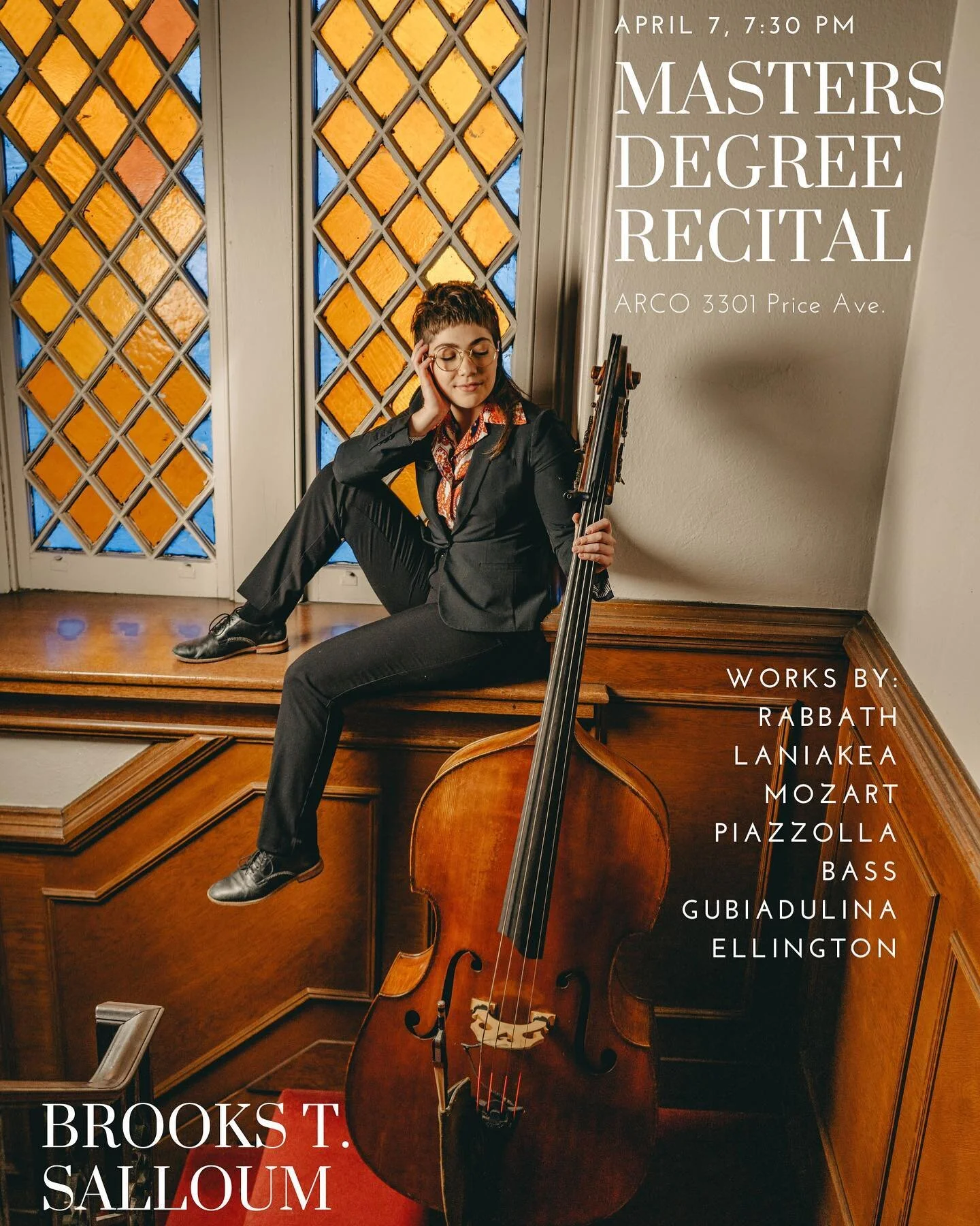 Save the date! My final recital for CCM. Where else are you going to see Mozart and Duke Ellington on the same concert?? 

Thank you so much to @abrokenlightbulb for these shots!!
