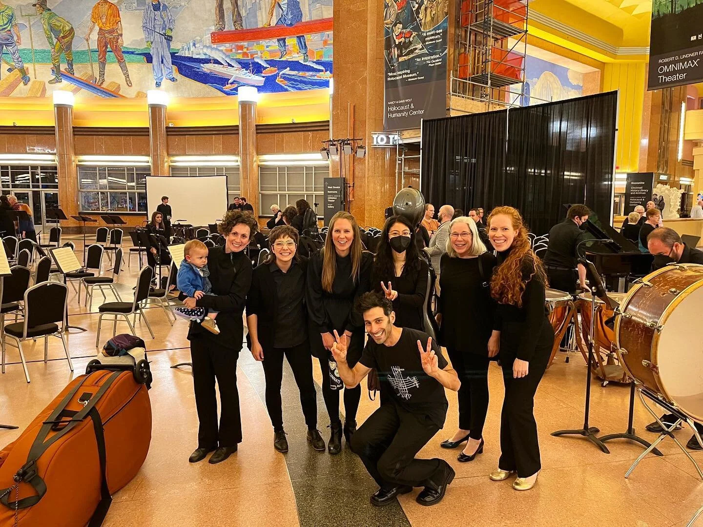 Feeling super lucky to have been a part of @queencityopera &lsquo;s Defiant Requiem this past weekend with some amazing coworkers and colleagues