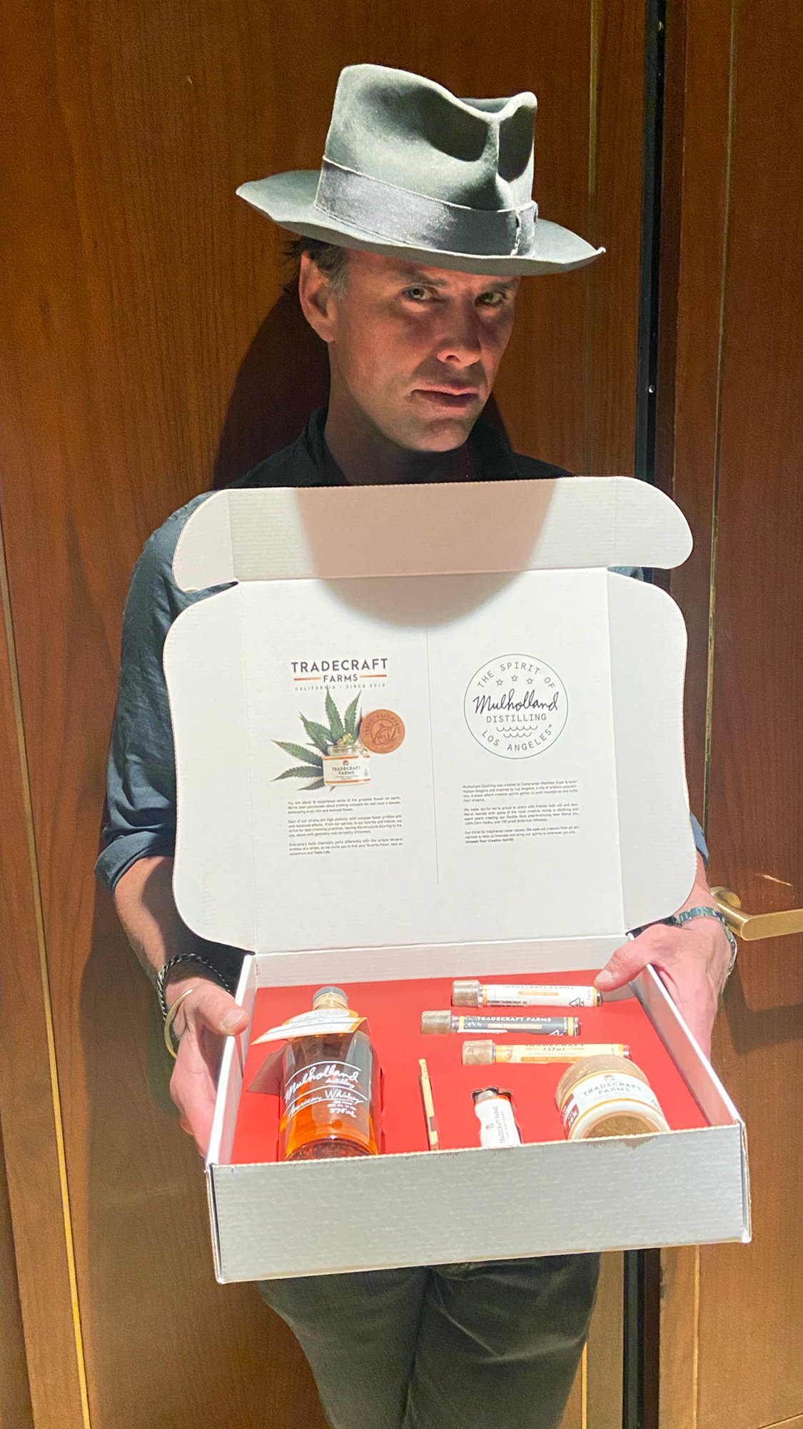 Walton Goggins - Mulholland Liquor x Tradecraft Farms