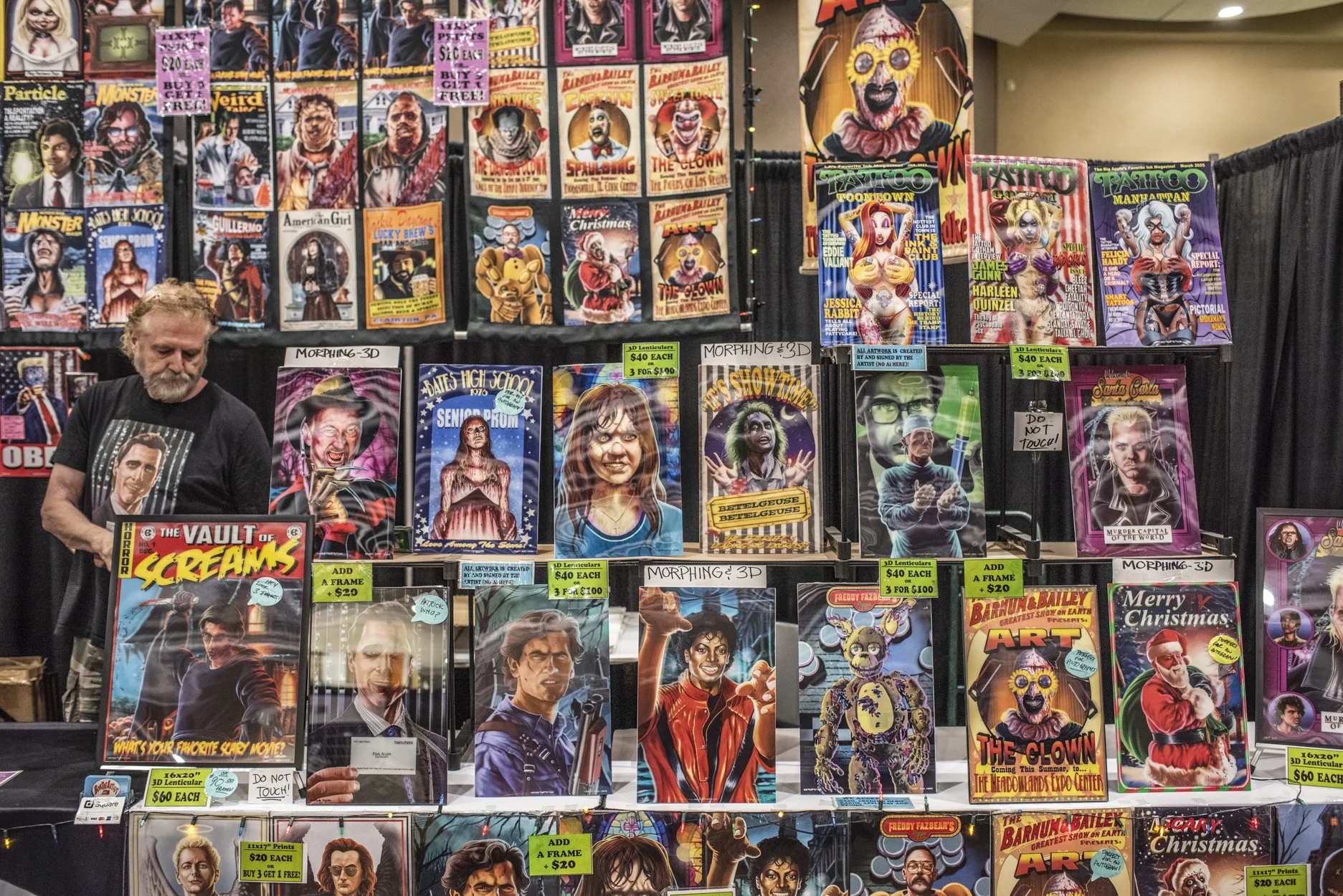 artist booth
