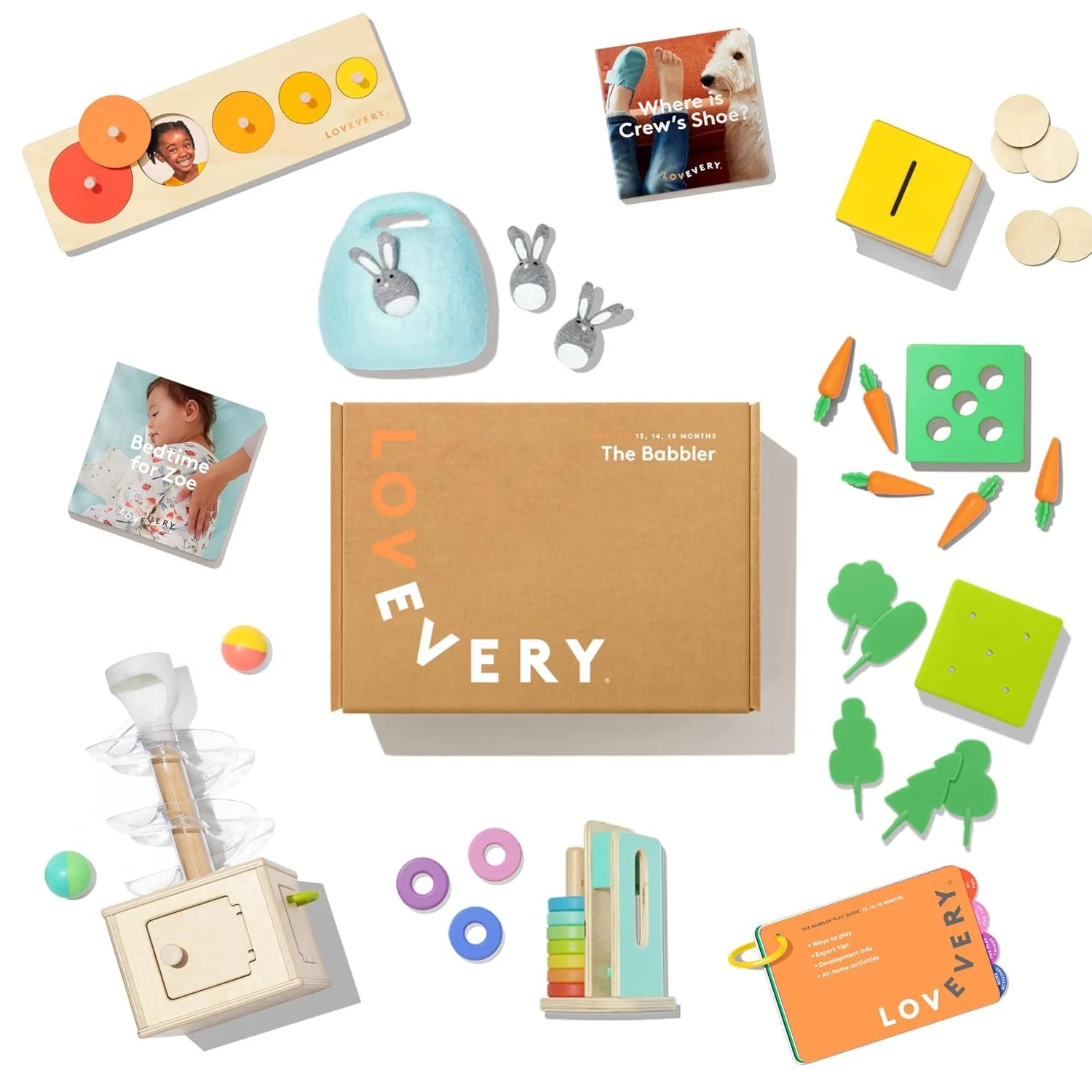 Lovery subscription kit for preschool children