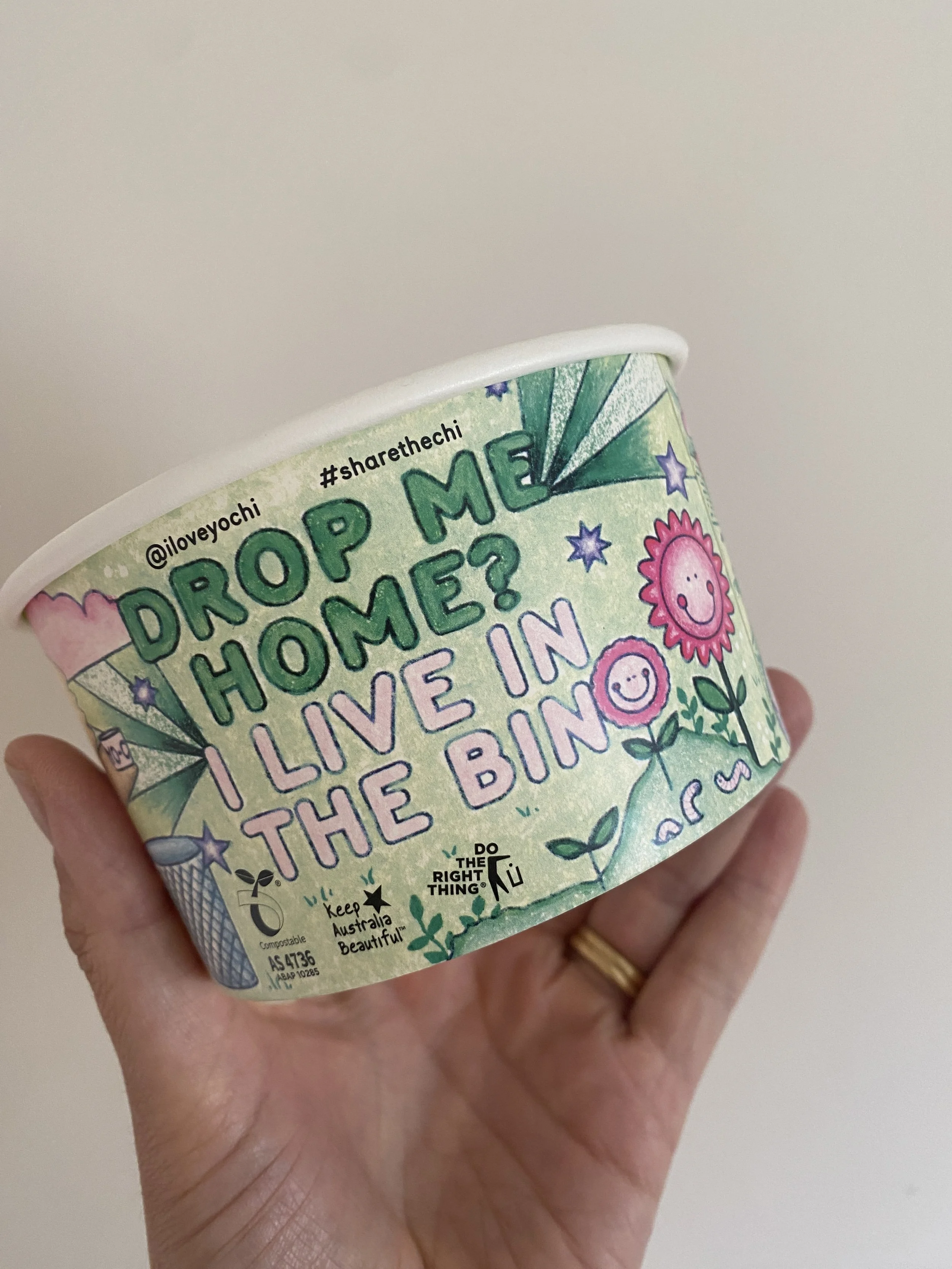 Yo-Chi Colour our cup competition packaging