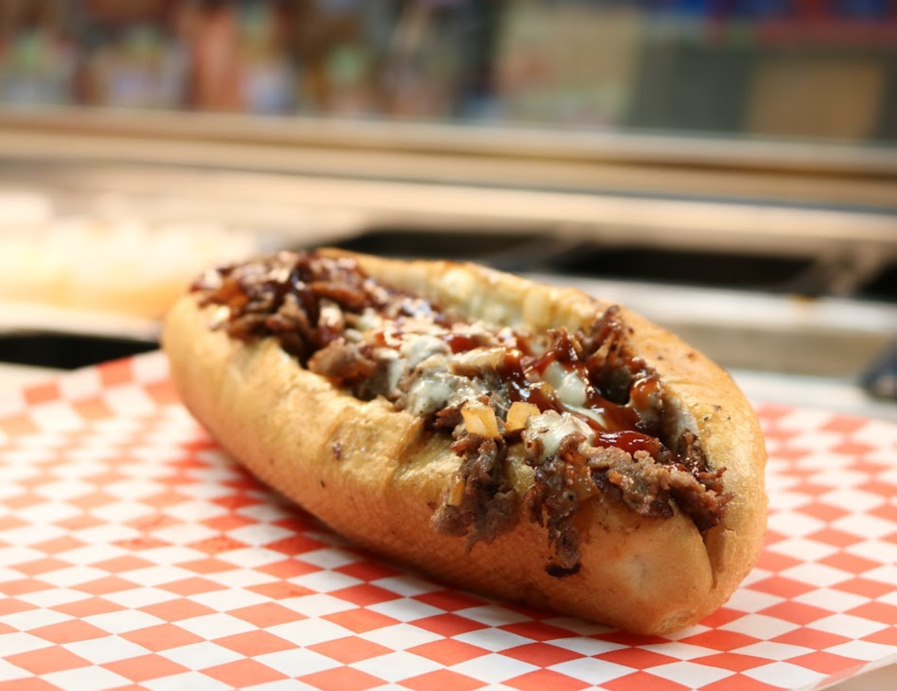 BBQ PHILLY CHEESE STEAK
