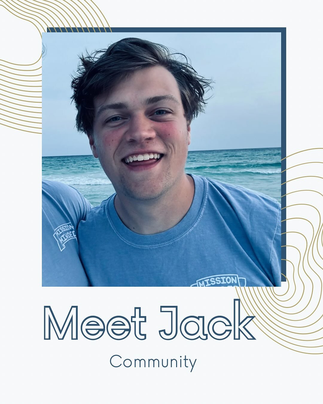 Meet the 2025-26 Leadership Team!! Jack Cowan will be serving as the Community leader! We are so thankful for Jack and his never ending energy and joy!